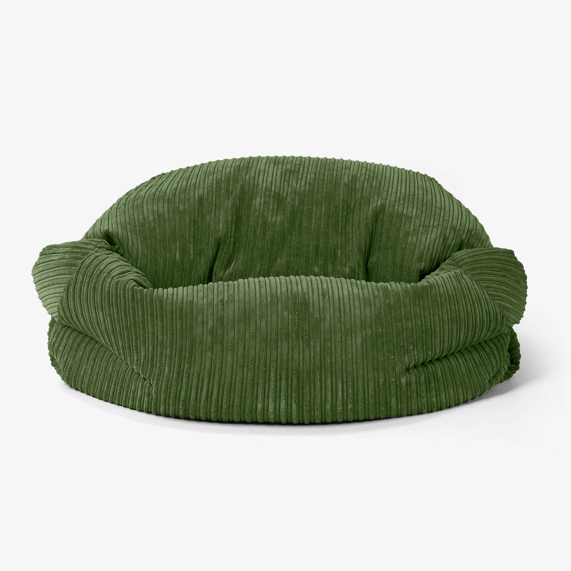 Sabine Sitzsack Sofa - Cord Nadelwaldgrün - Image 2