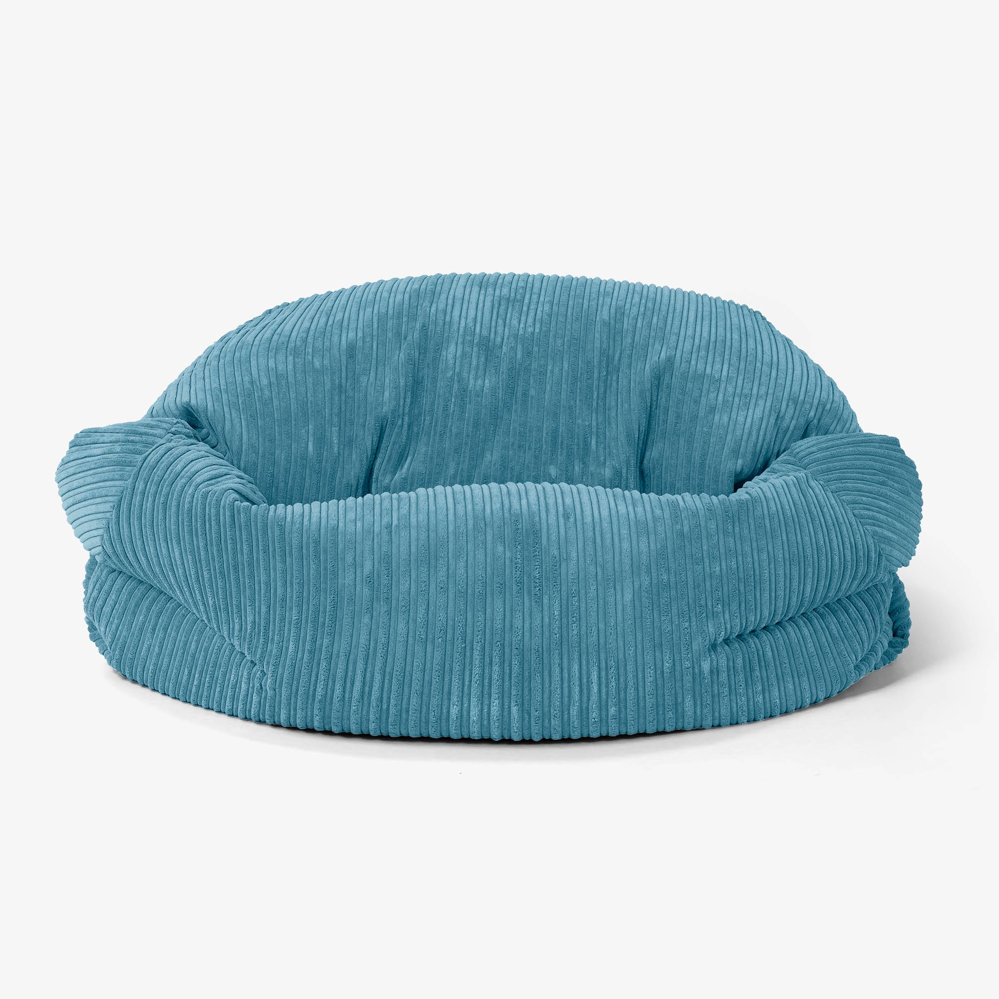 Sabine Sitzsack Sofa - Cord Türkis - Image 2