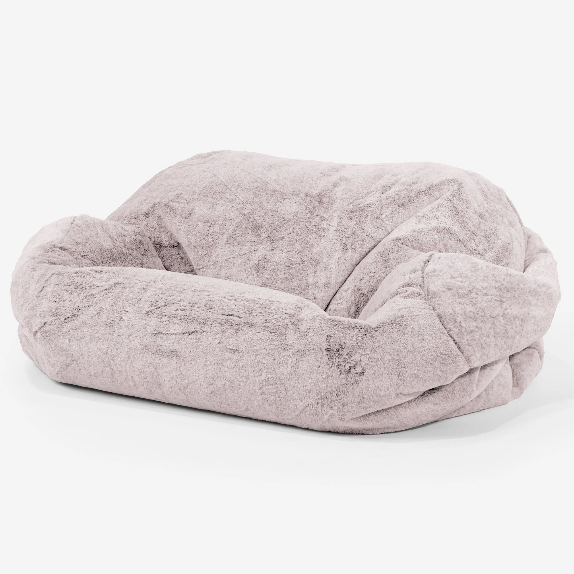Sabine Sitzsack Sofa Ersatz Bezug - Kaninchen Kunstfell - Image 2