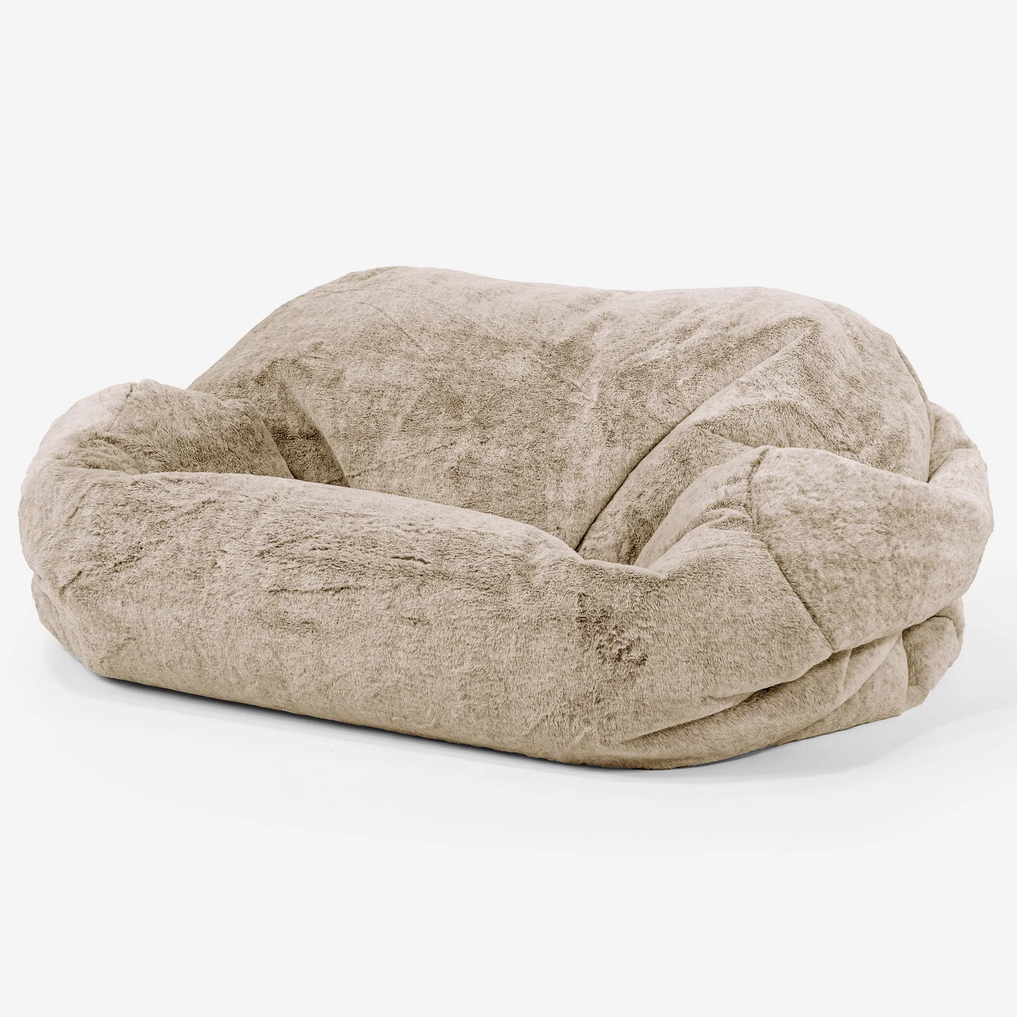 Sabine Sitzsack Sofa Ersatz Bezug - Kaninchen Kunstfell - Image 3
