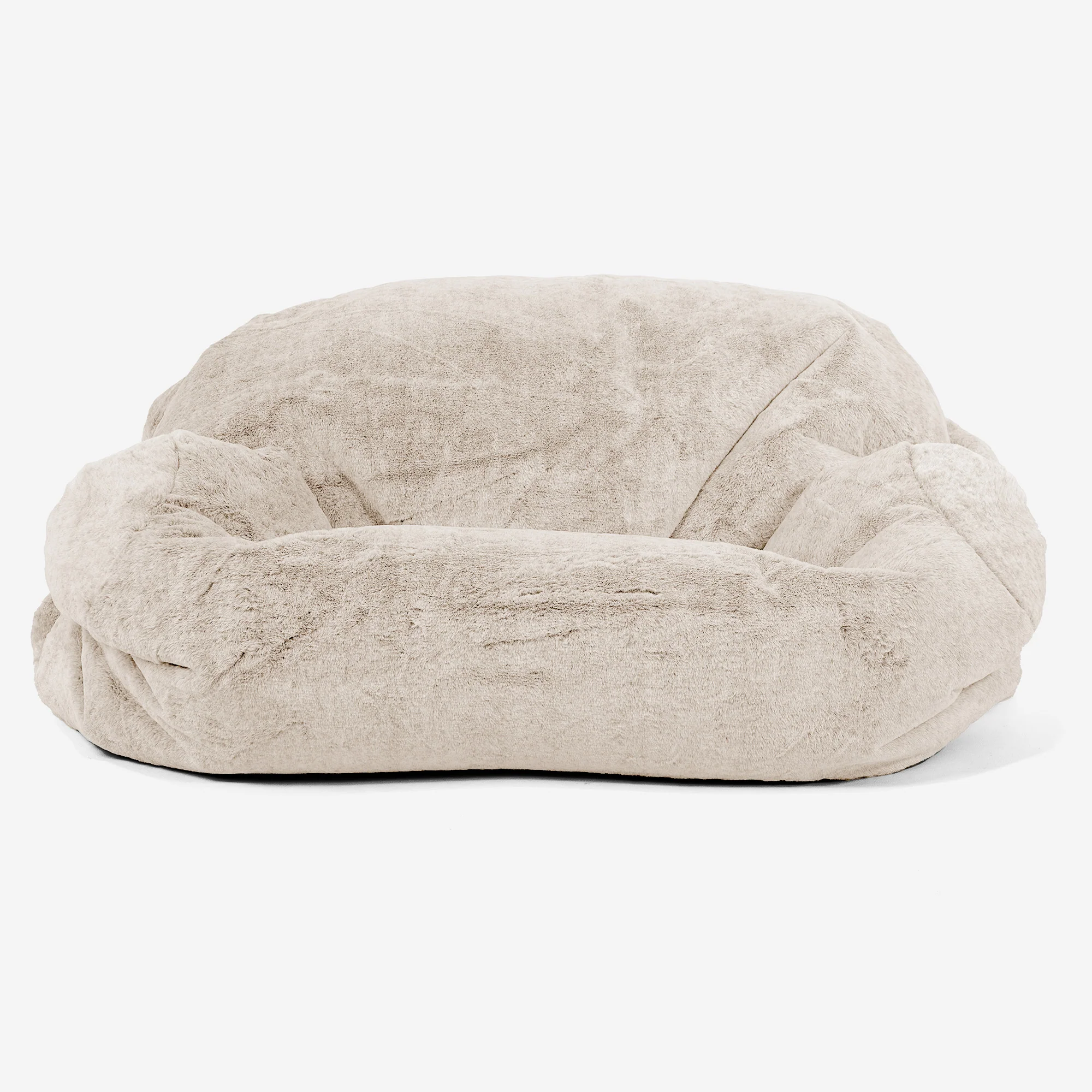 Sabine Sitzsack Sofa - Kaninchen Kunstfell Weiß - Image 2