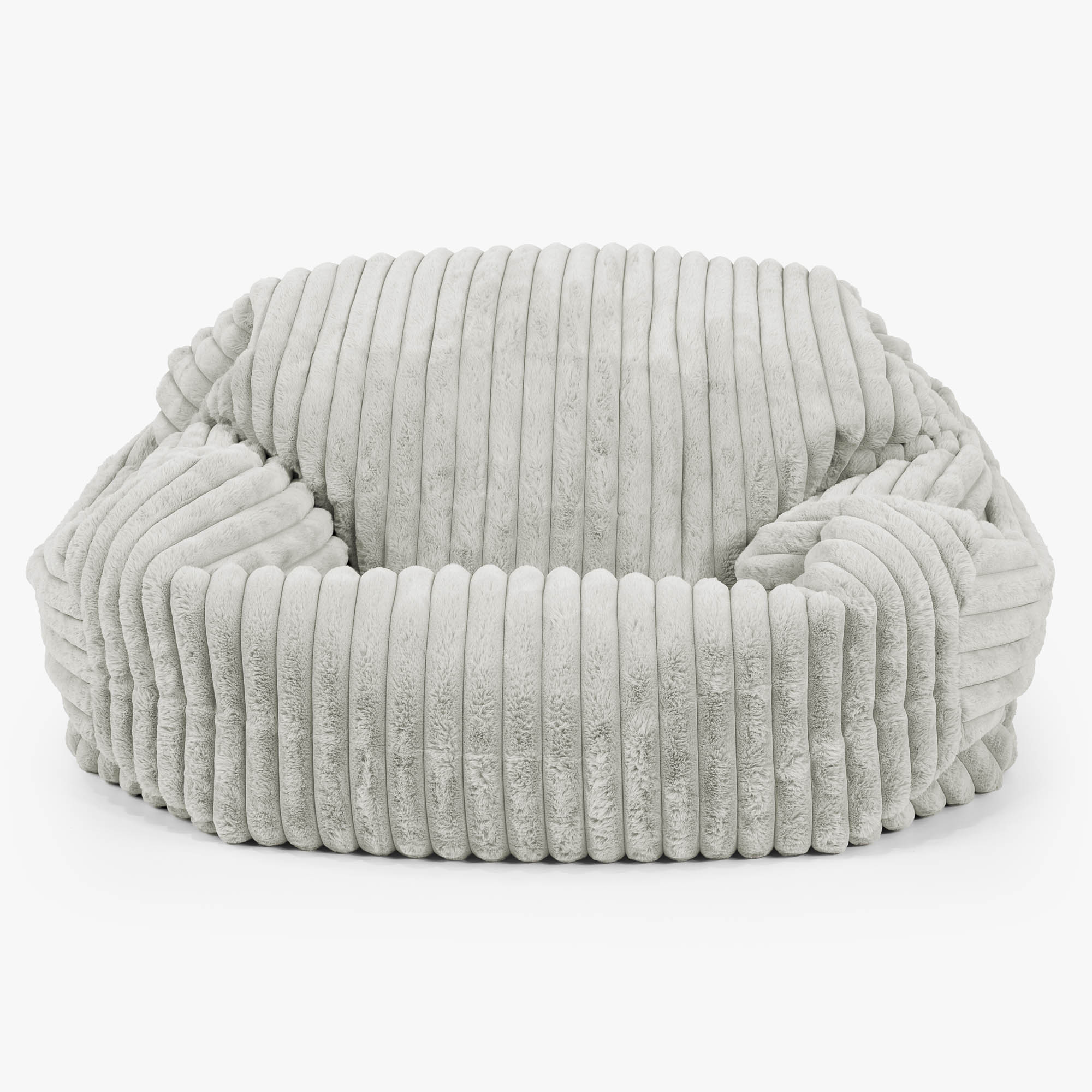 Sabine Sitzsack Sofa - Ultra Plüsch Cord Salbeigrün - Image 2