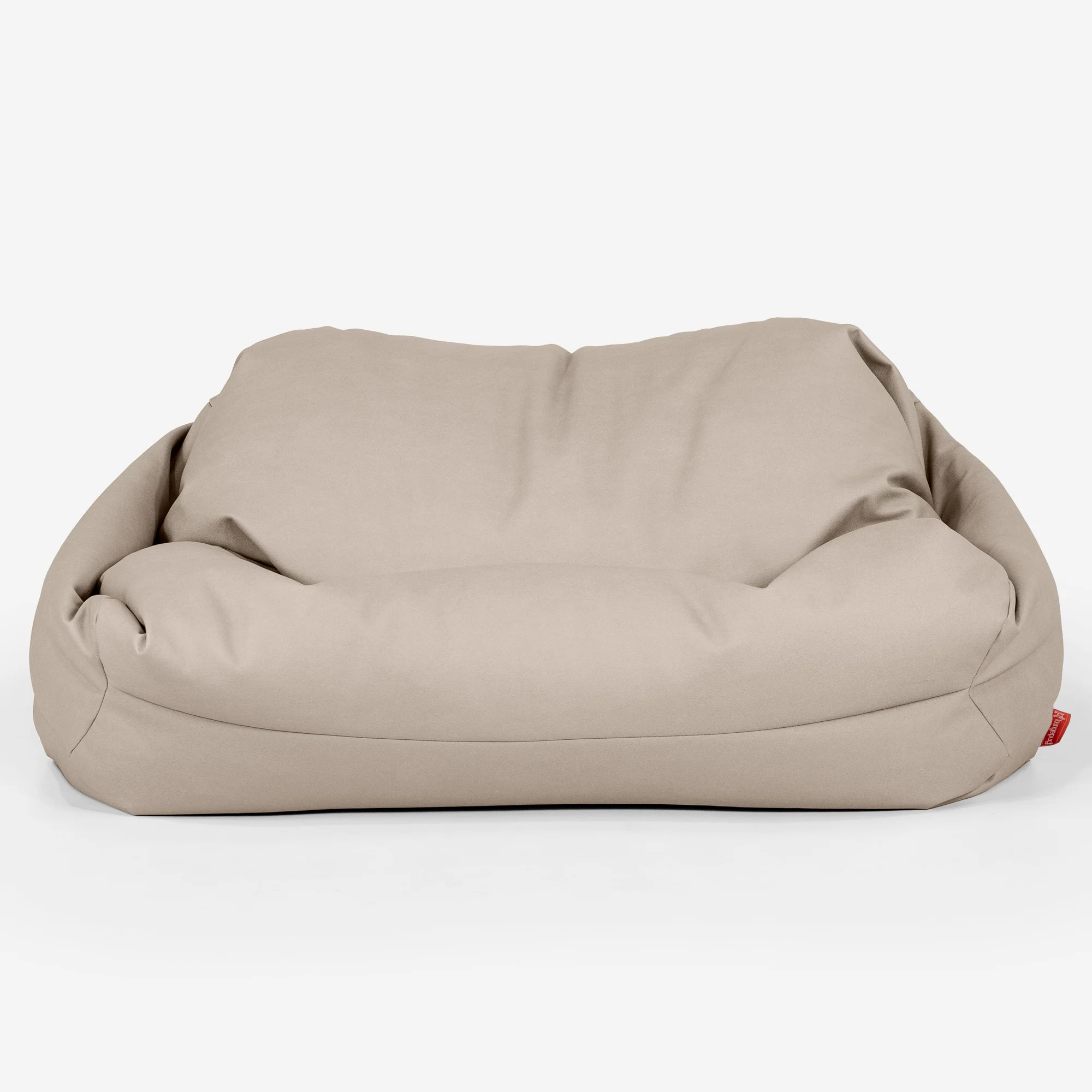 Sabine Sitzsack Sofa - Veganes Leder Elfenbein - Image 2
