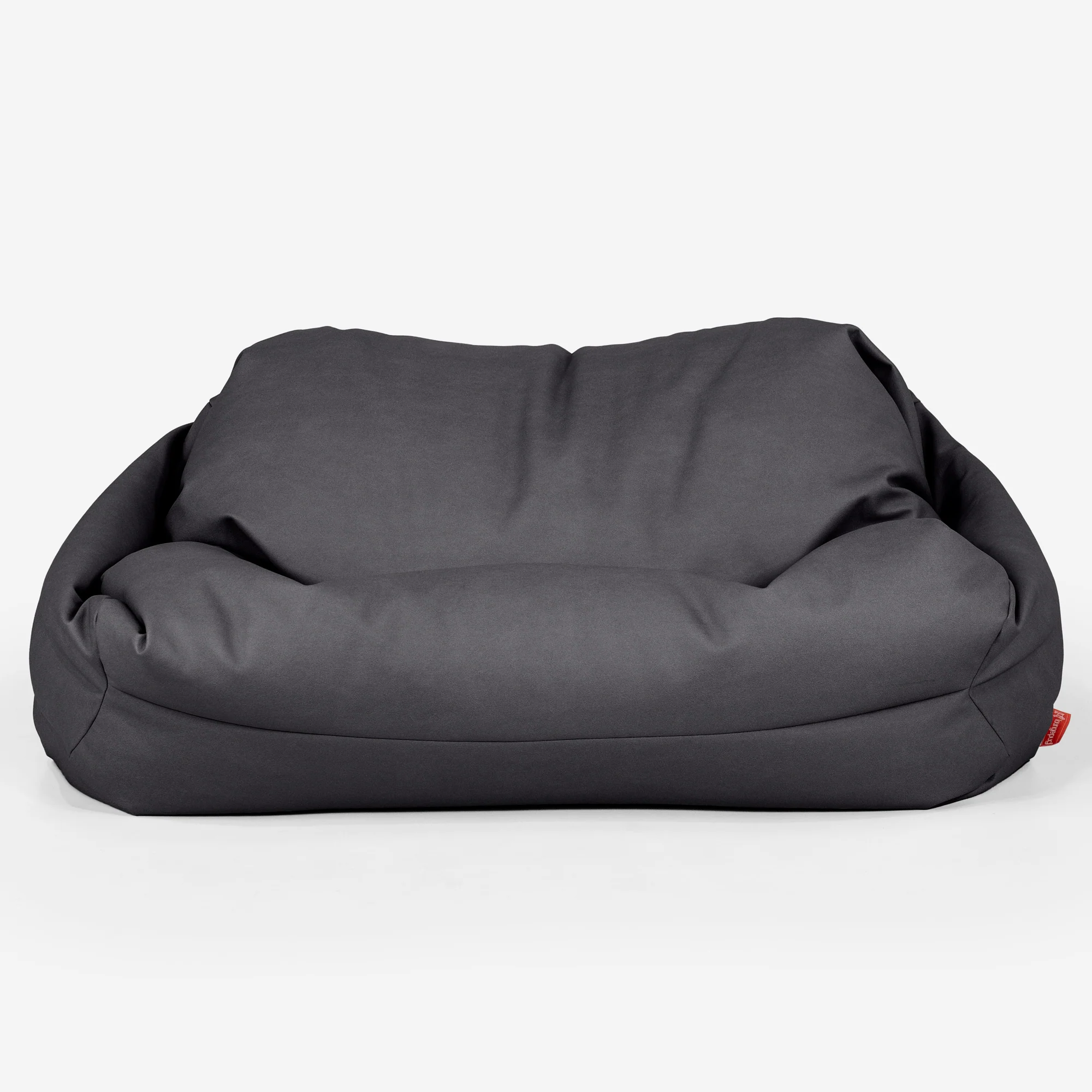 Sabine Sitzsack Sofa - Veganes Leder Schwarz - Image 2