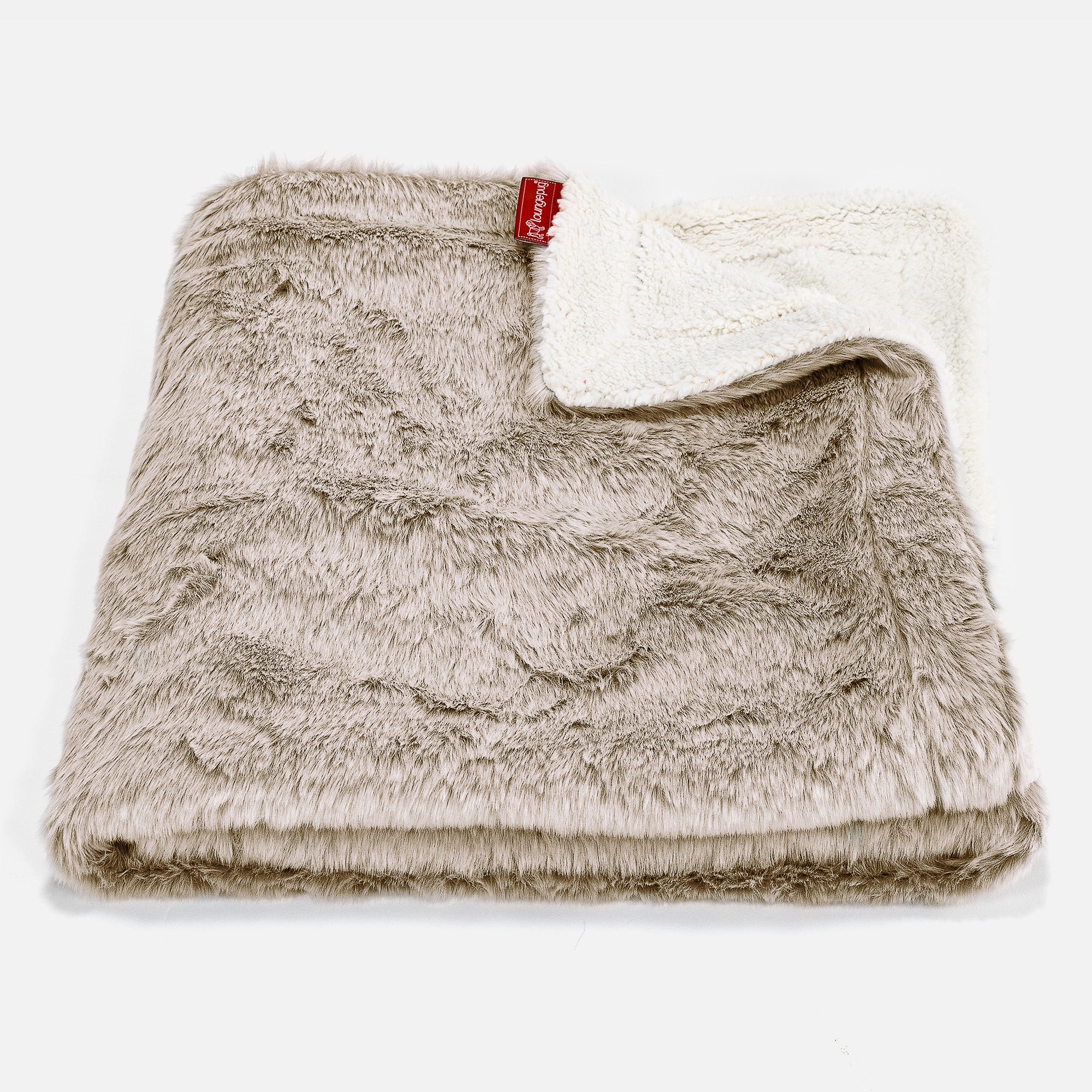 Sherpa-Decke - Kaninchen Kunstfell Goldbraun - Image 2