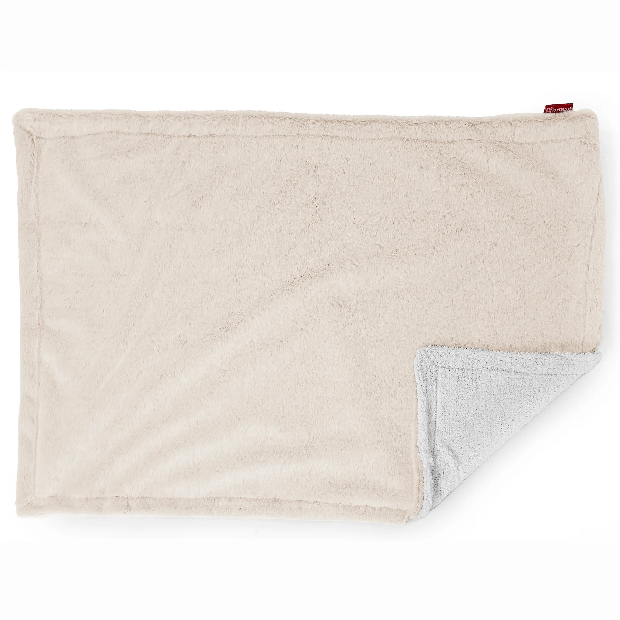 Sherpa-Decke - Kaninchen Kunstfell Weiß - Image 3