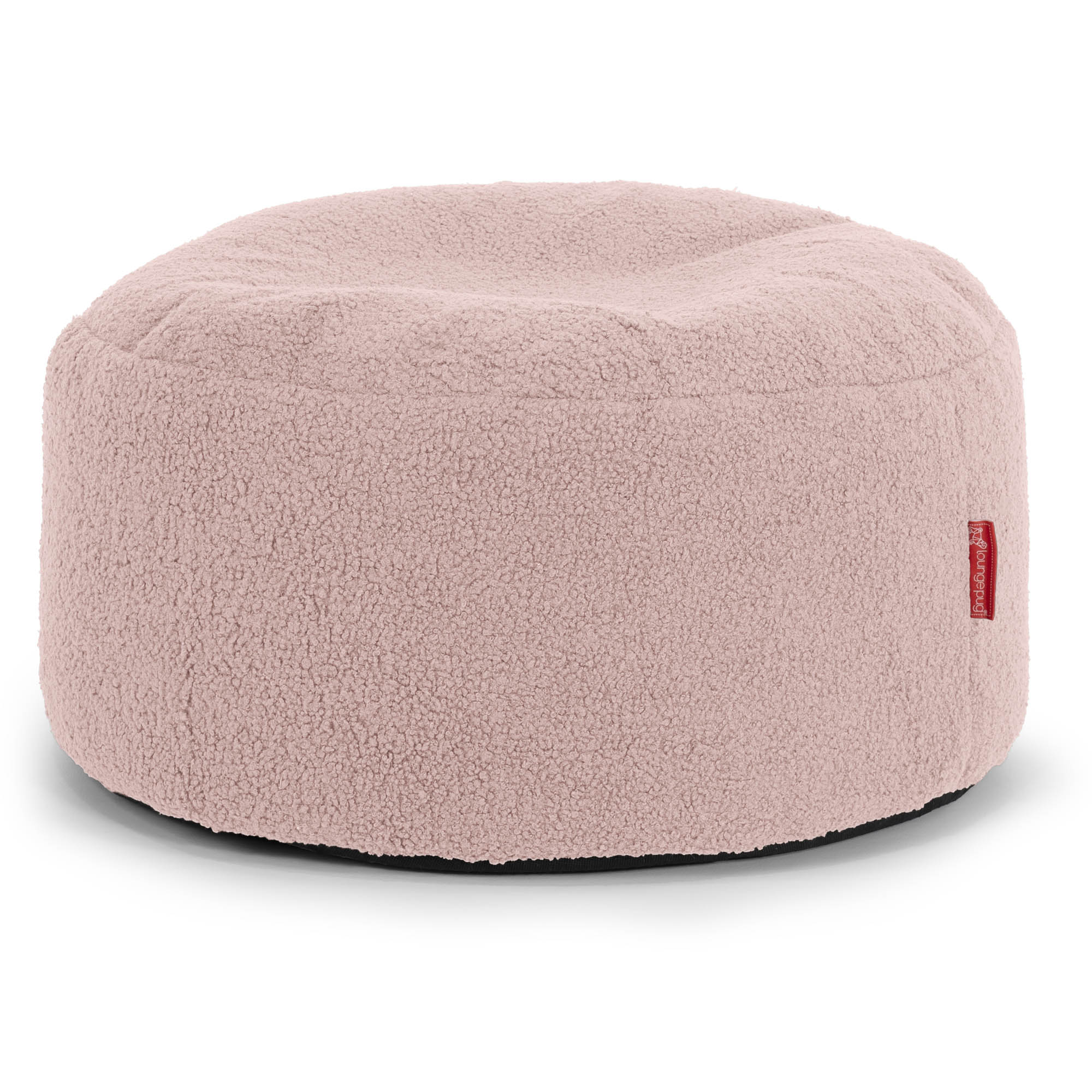 Sitzhocker mit Tablett - Bouclé Pink - Image 2