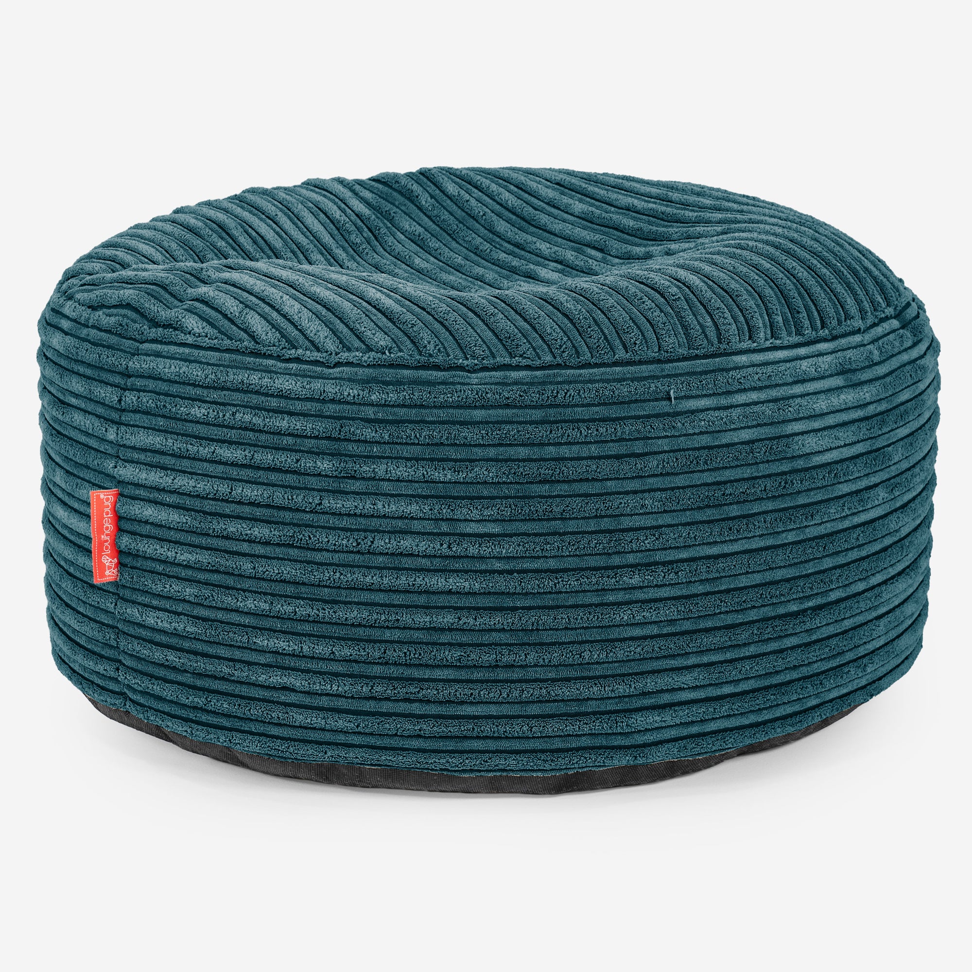 Sitzhocker mit Tablett - Cord Blaugrün - Image 2