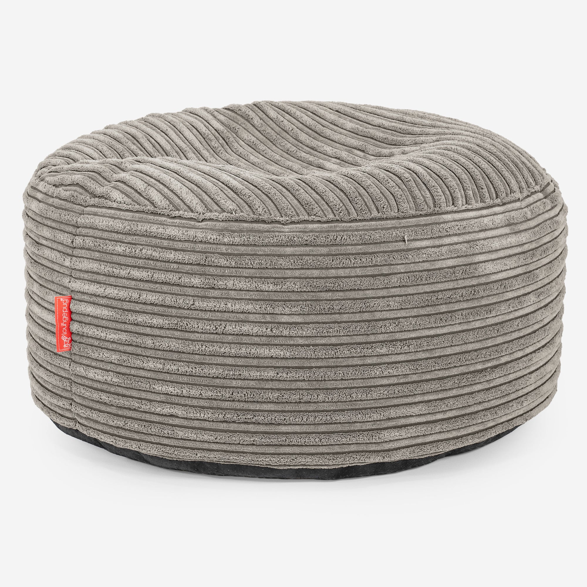 Sitzhocker mit Tablett - Cord Nerzfarben - Image 2