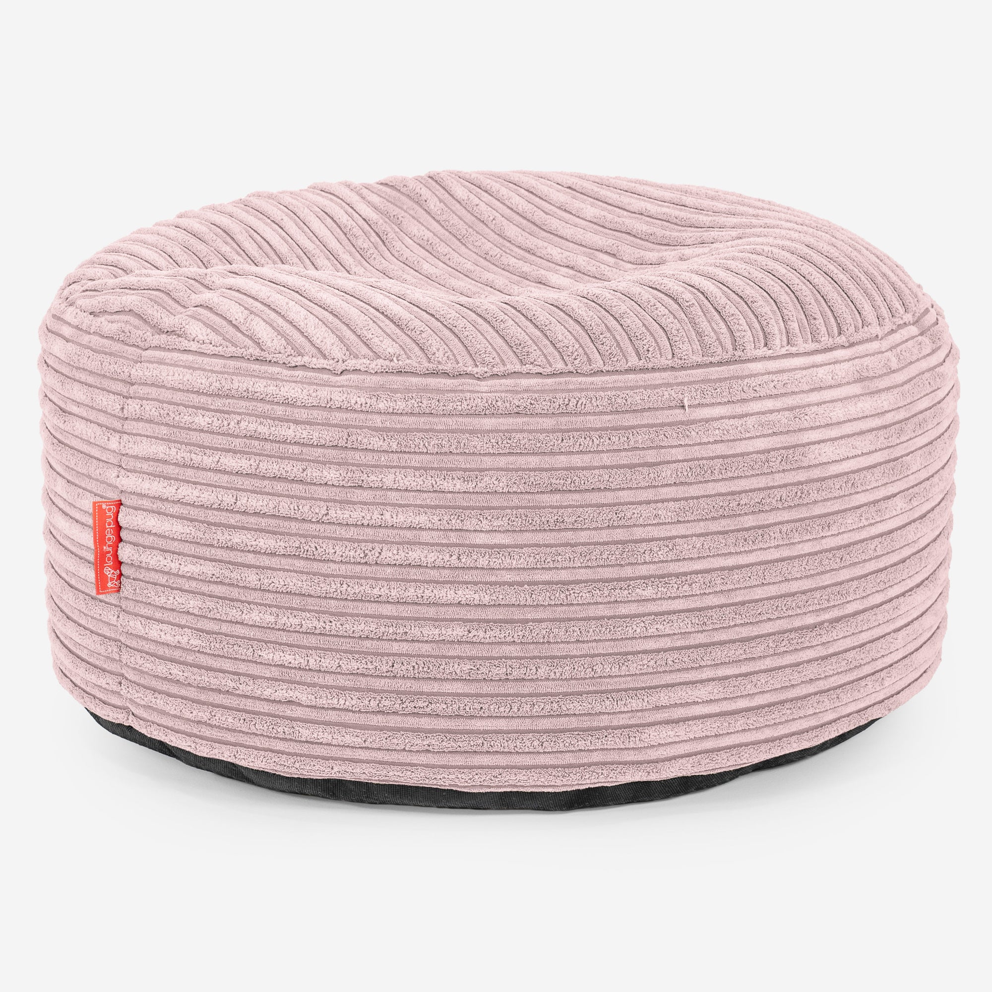 Sitzhocker mit Tablett - Cord Rosa - Image 2