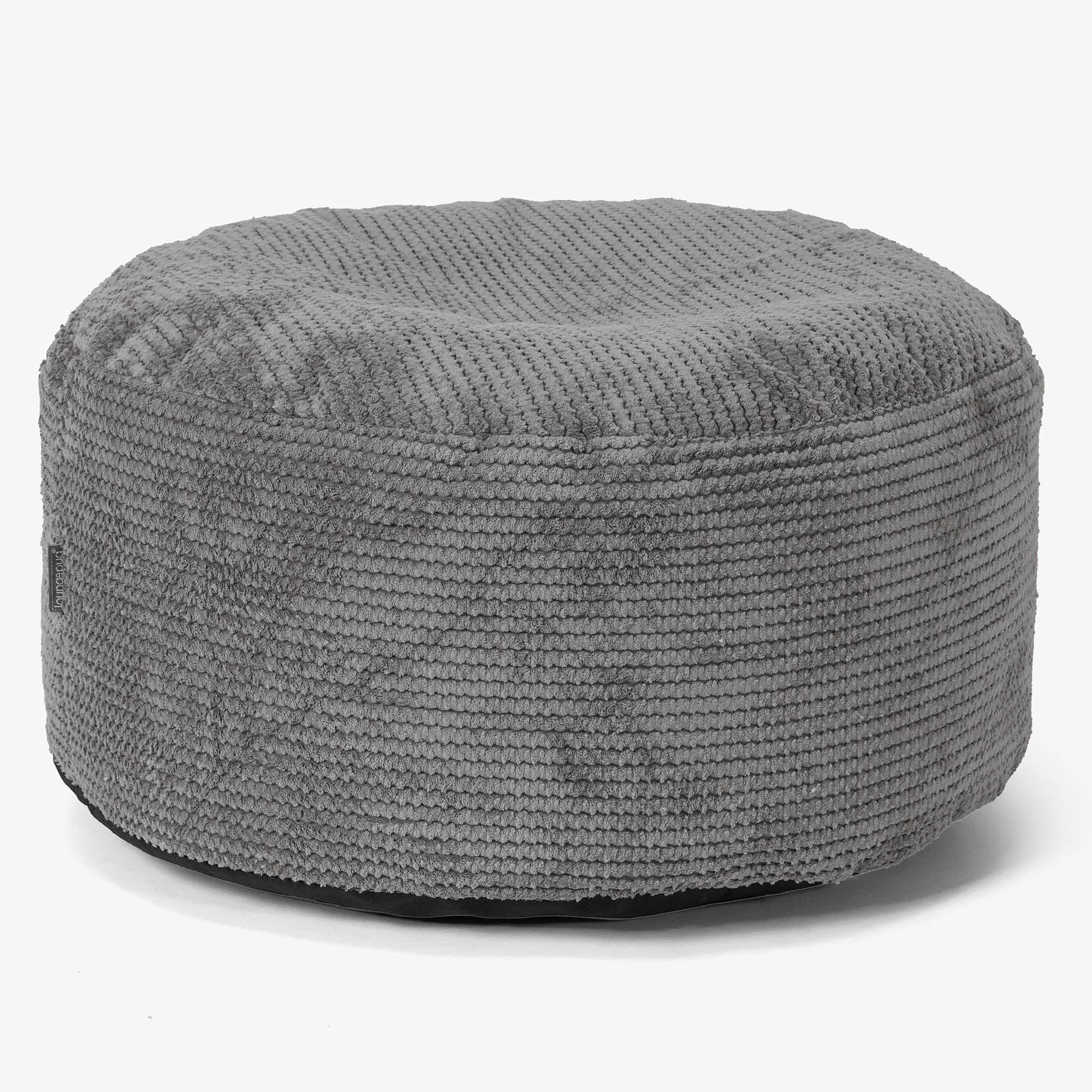 Sitzhocker mit Tablett - Pom-Pom Anthrazit - Image 2