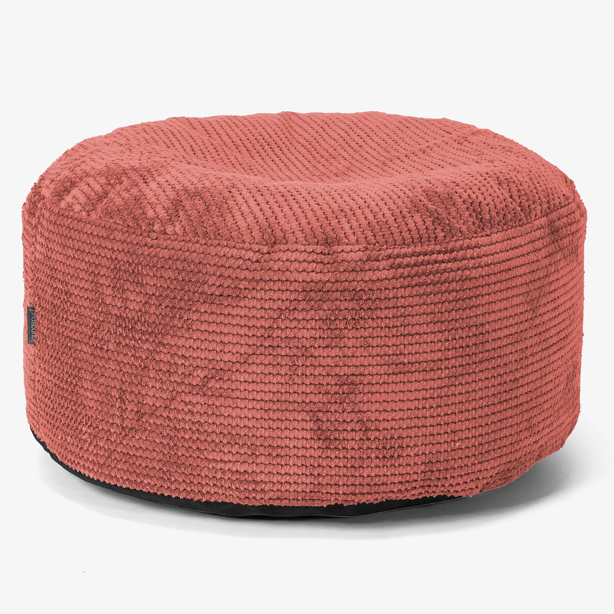 Sitzhocker mit Tablett - Pom-Pom Kürbisorange - Image 2