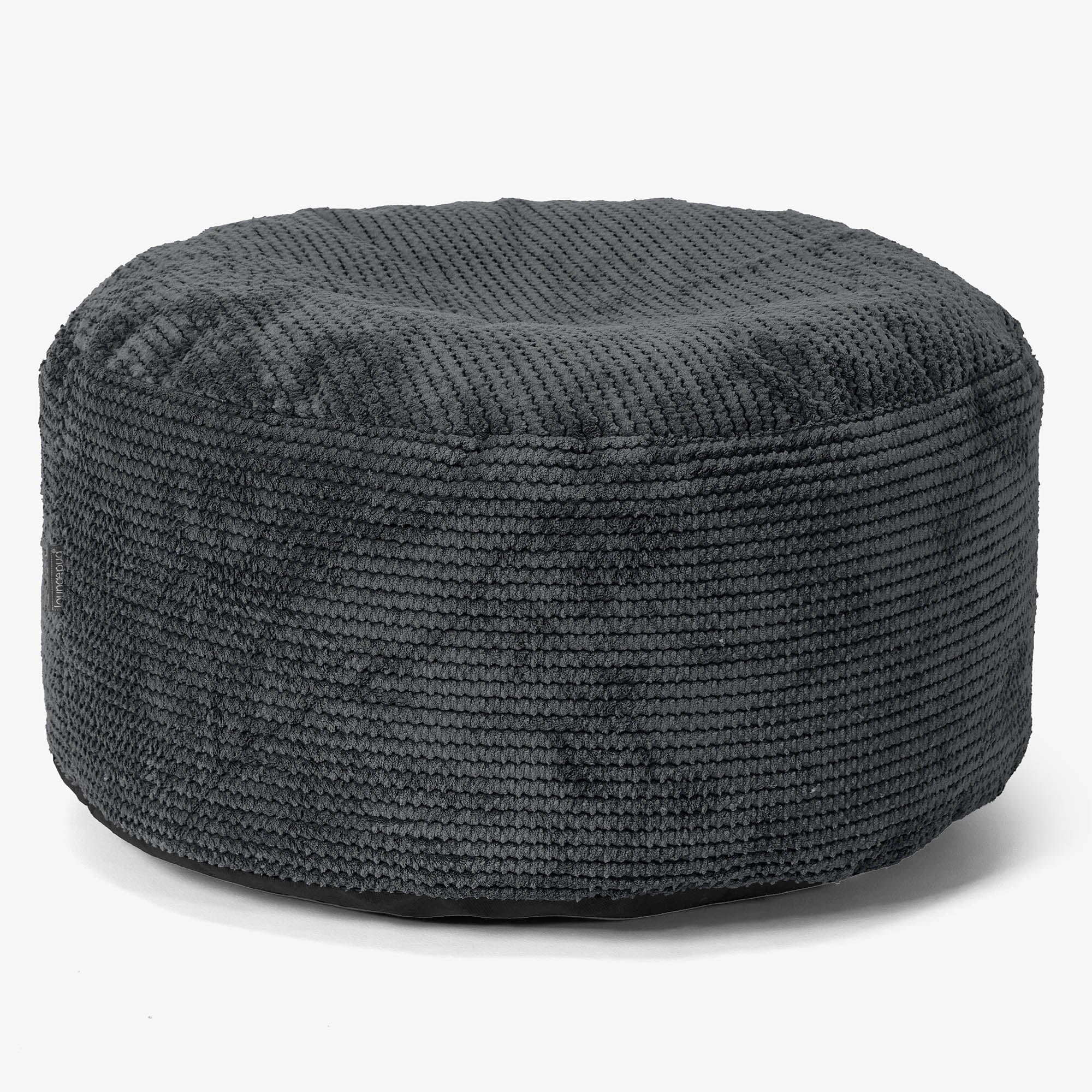 Sitzhocker mit Tablett - Pom-Pom Schwarz - Image 2