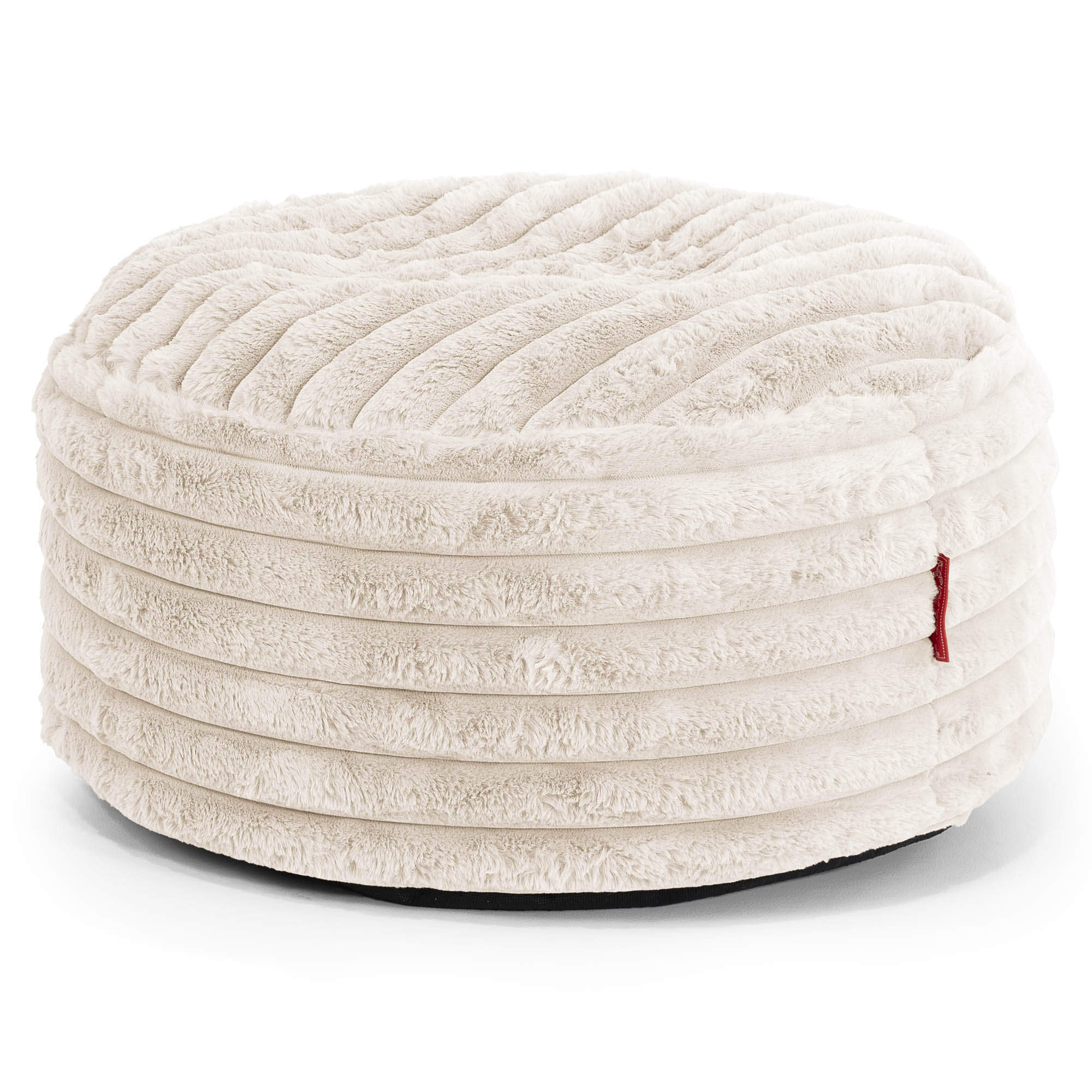 Sitzhocker mit Tablett - Ultra Plüsch Cord Creme - Image 2