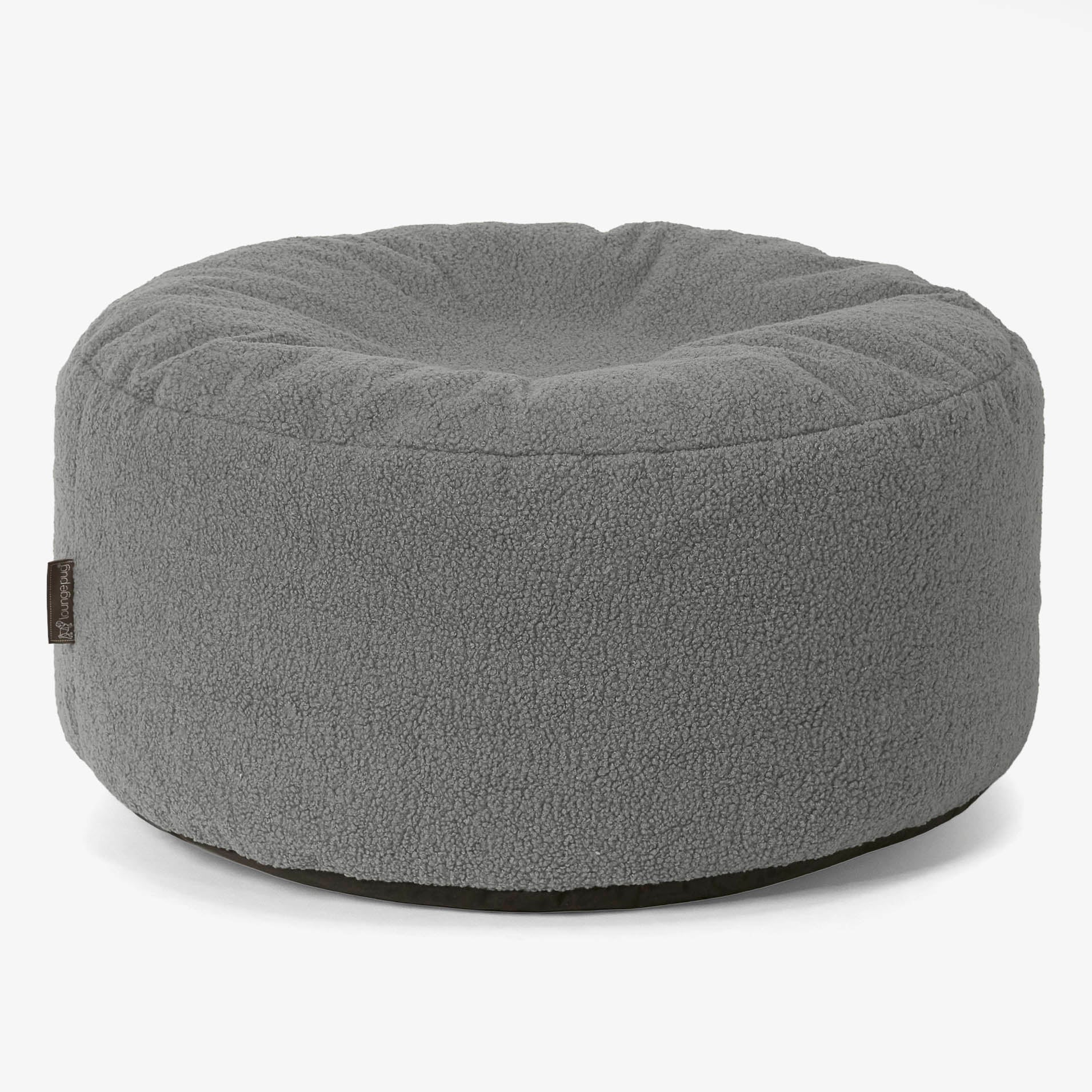 Sitzhocker Pouf Ersatz Bezug - Bouclé - Image 2