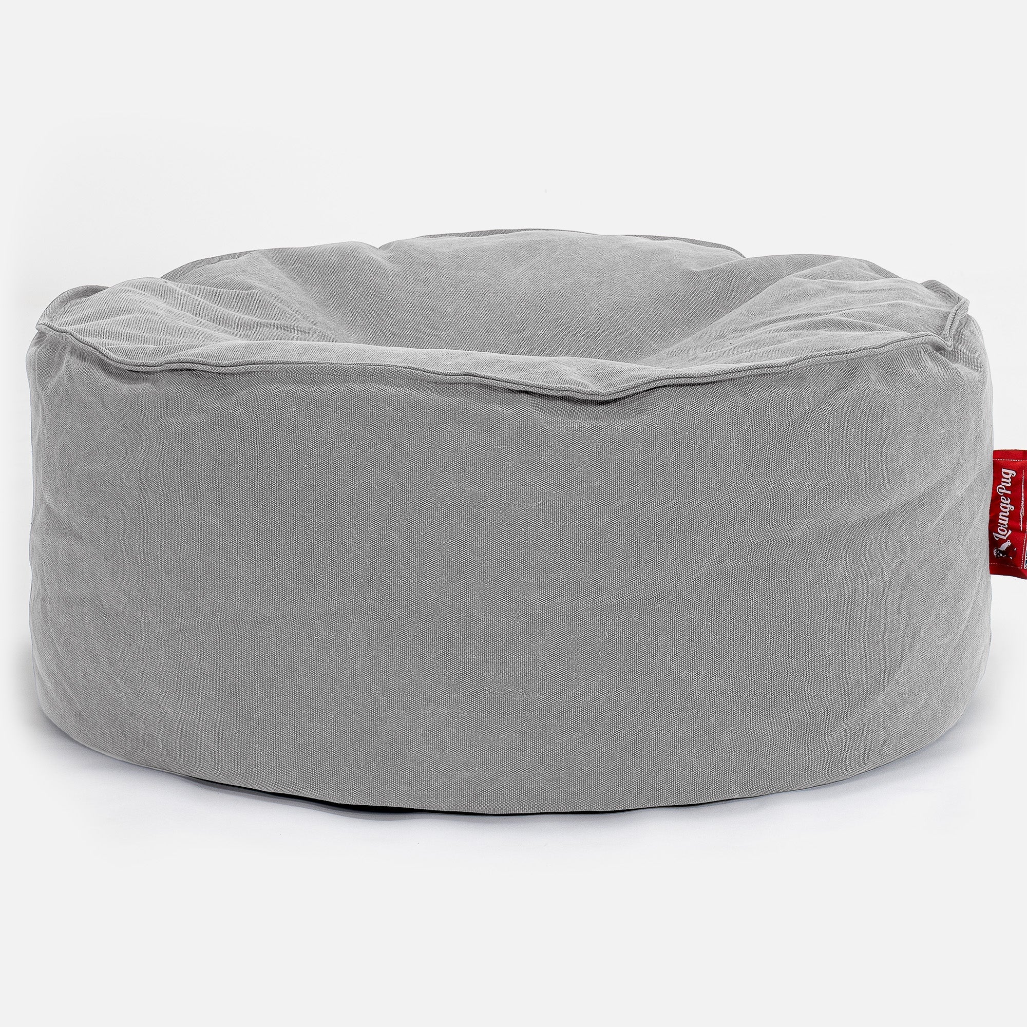 Sitzhocker Pouf Ersatz Bezug - Stonewashed-stoff - Image 2