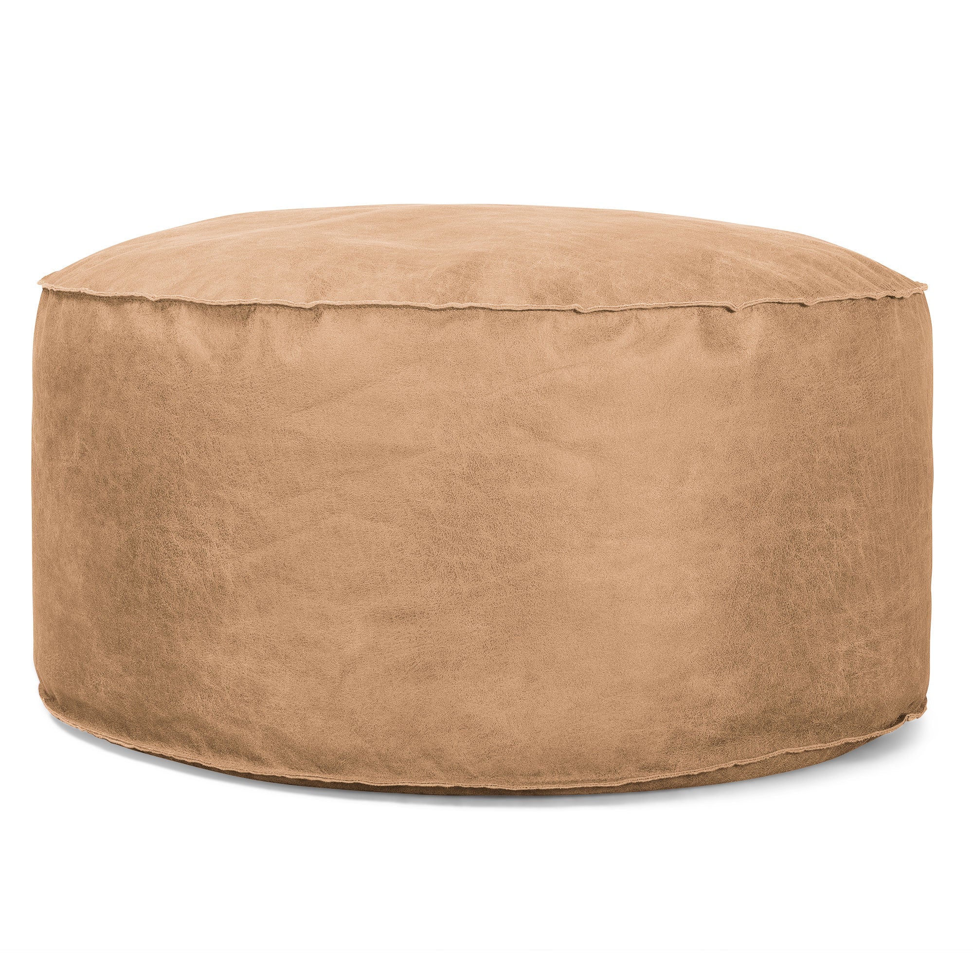 Sitzhocker Pouf Ersatz Bezug - Vintage Leder - Image 2