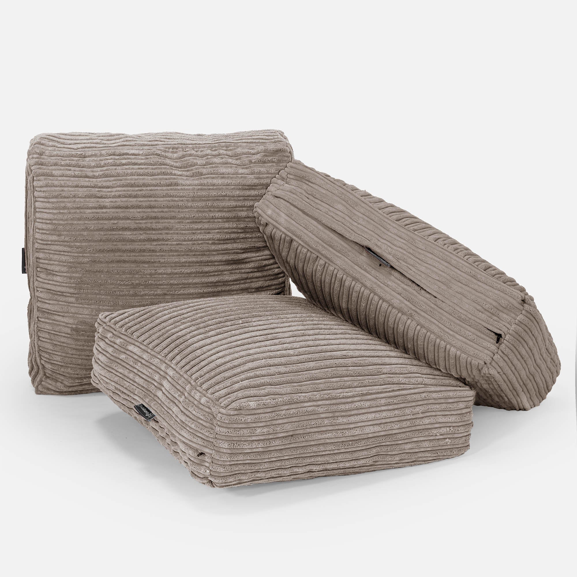 Sitzkissen - Cord Beigegrau - Image 4