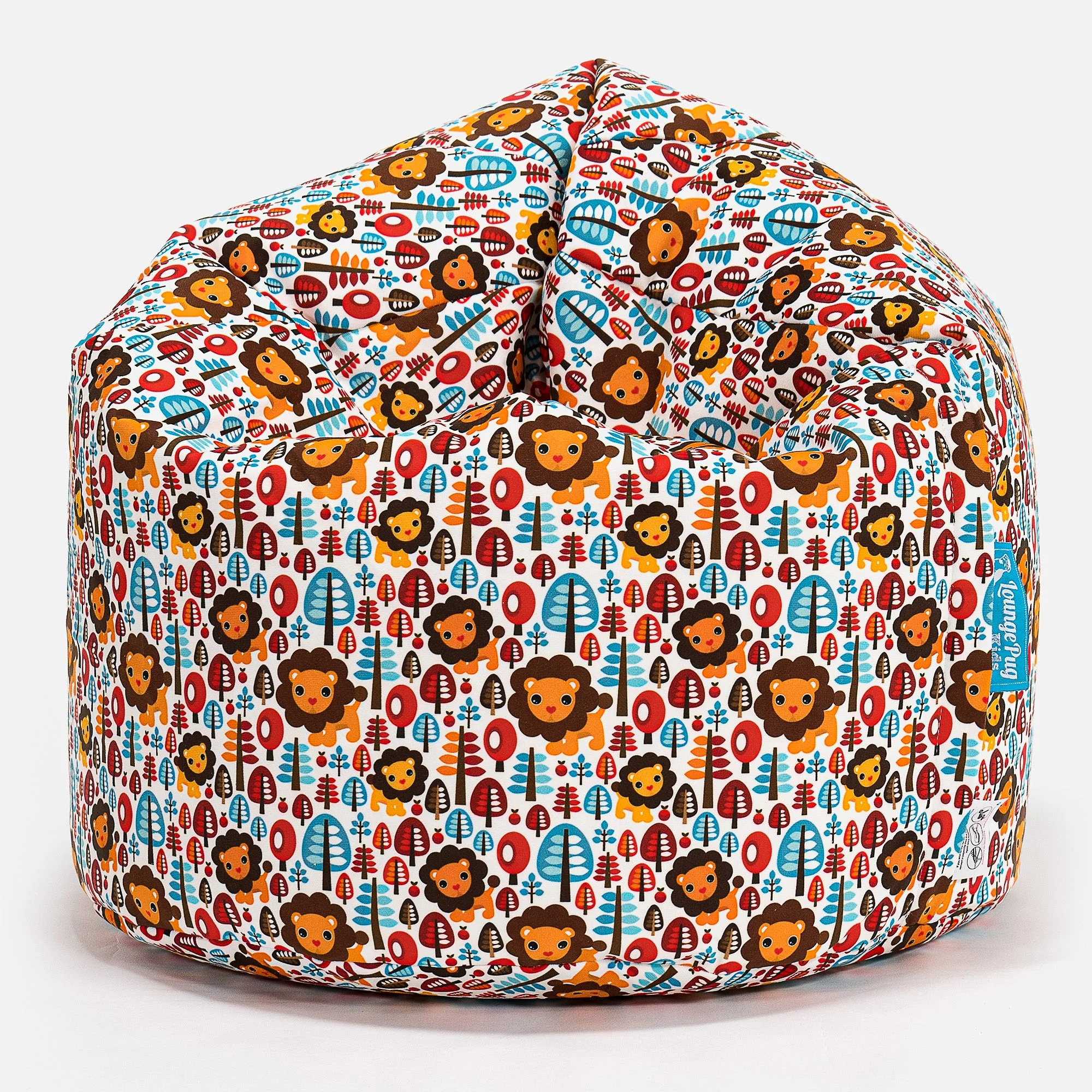 Sitzsack Kinder 2-6 jahren Ersatz Bezug - Druck - Image 4