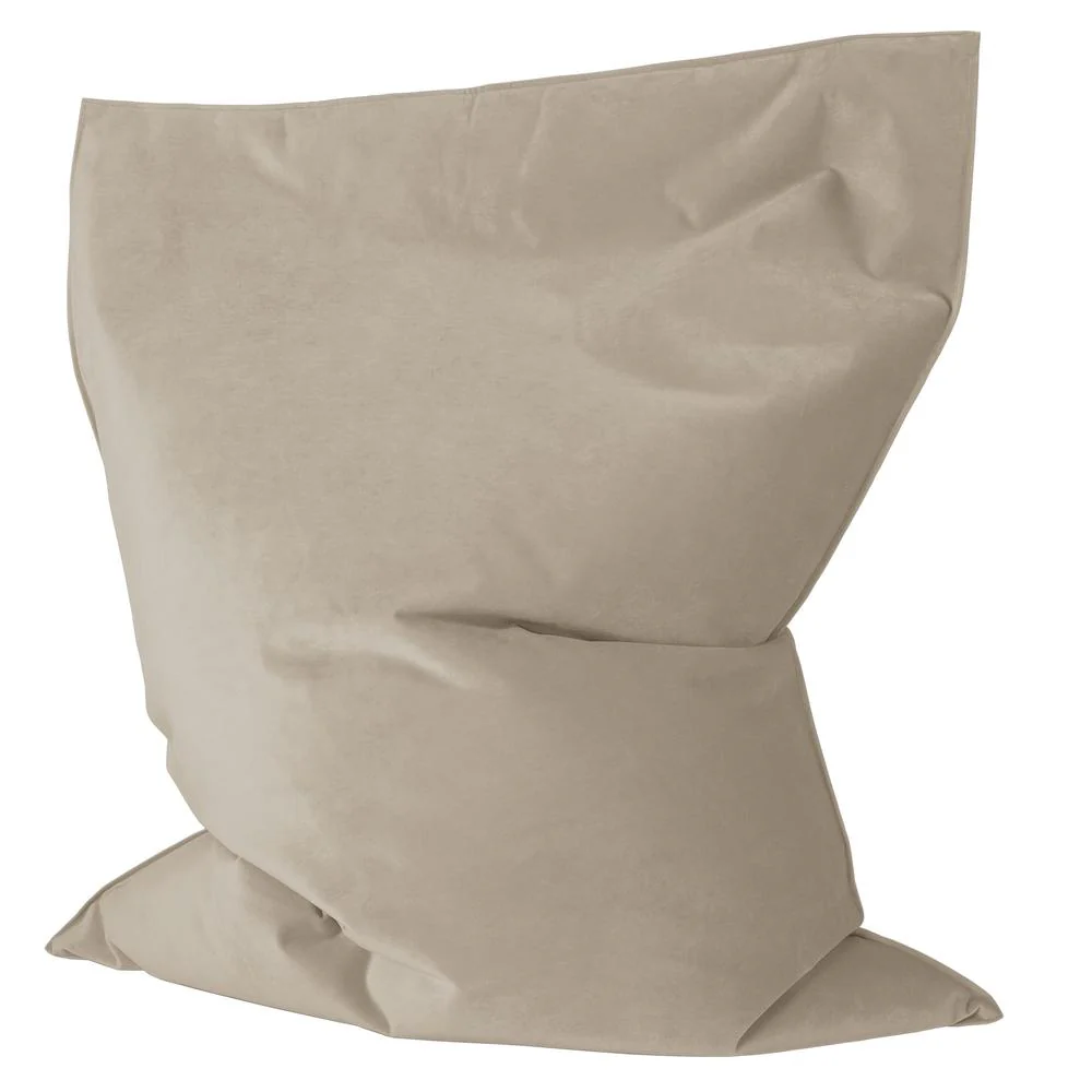 Sitzsack Kinder XL 2-14 jahren - Samt Nerzfarben - Image 3