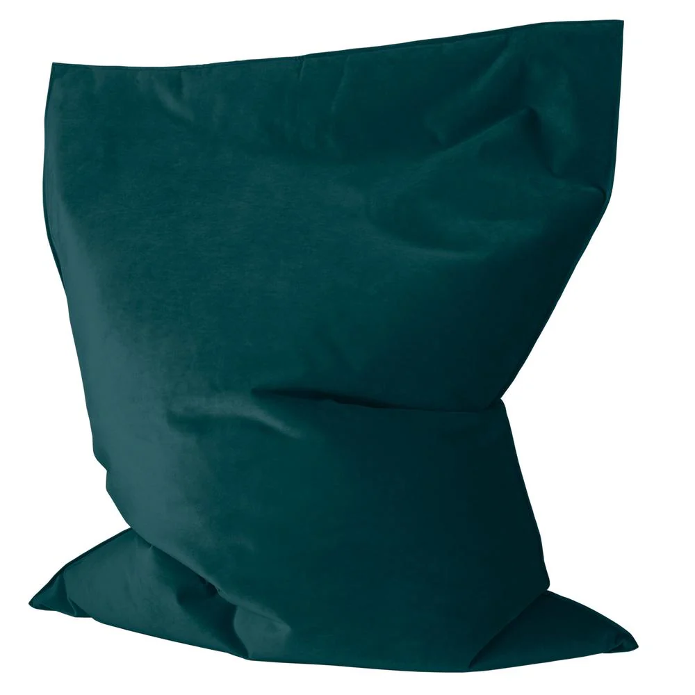 Sitzsack Kinder XL 2-14 jahren - Samt Türkis - Image 3