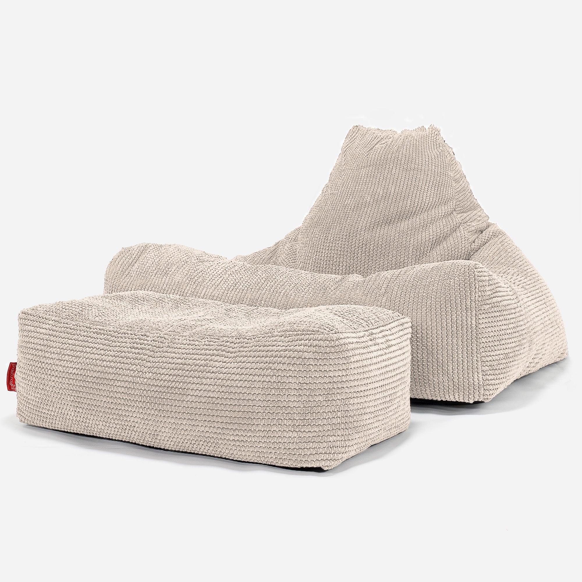 Sitzsack Lounge Sessel - Pom-Pom Creme - Image 2