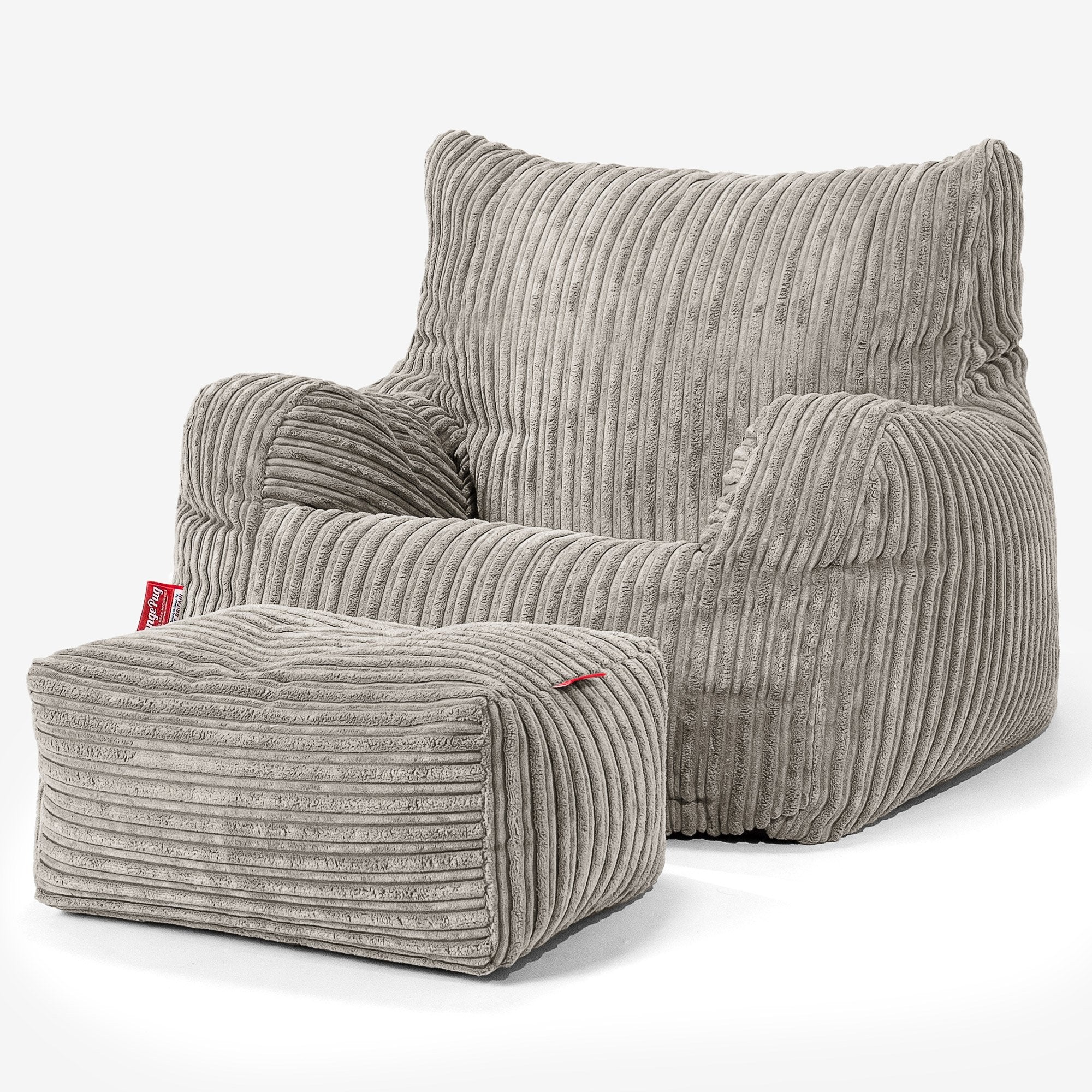 Josephine Sitzsack Ohrensessel - Cord Nerzfarben - Image 2