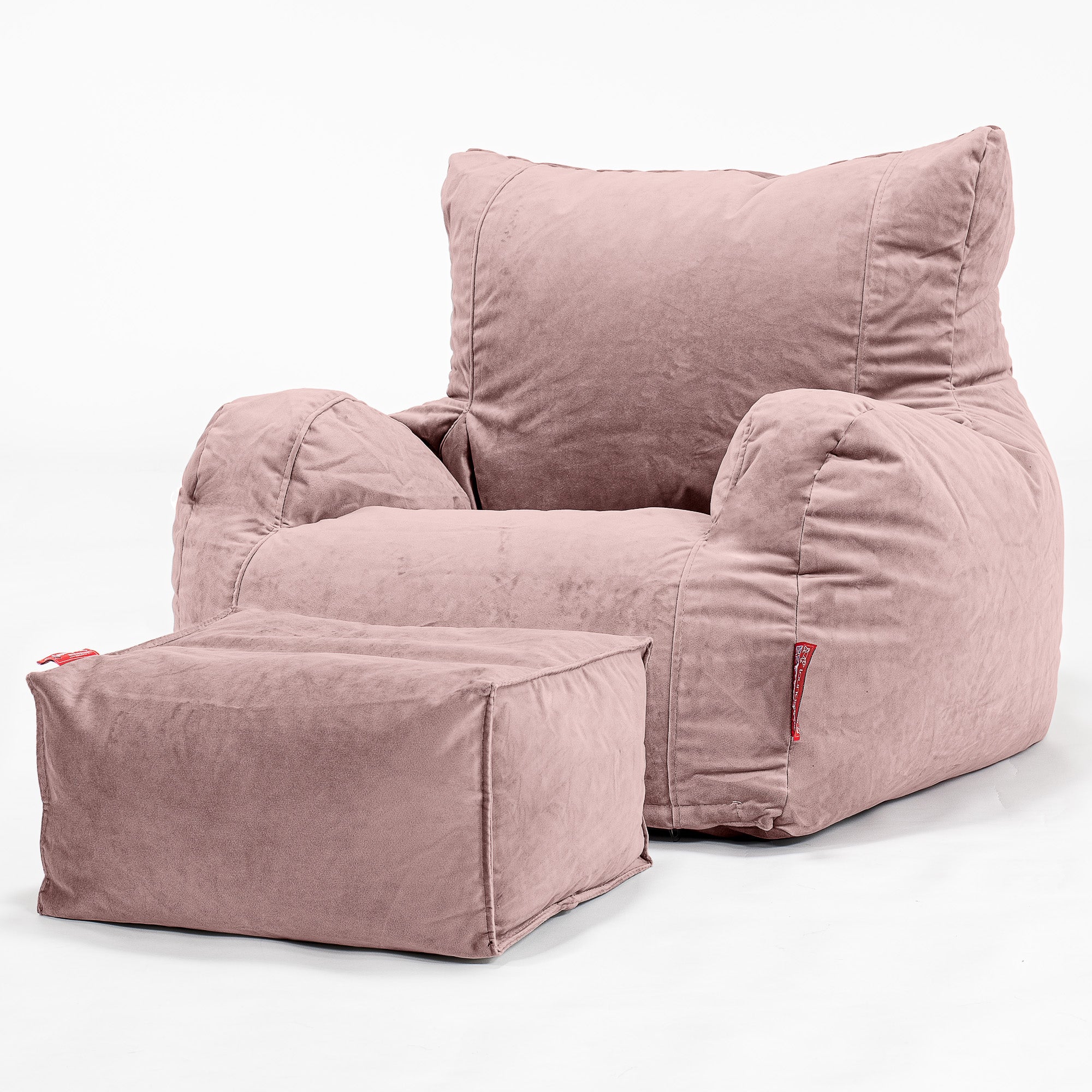 Josephine Sitzsack Ohrensessel - Samt Pink - Image 2