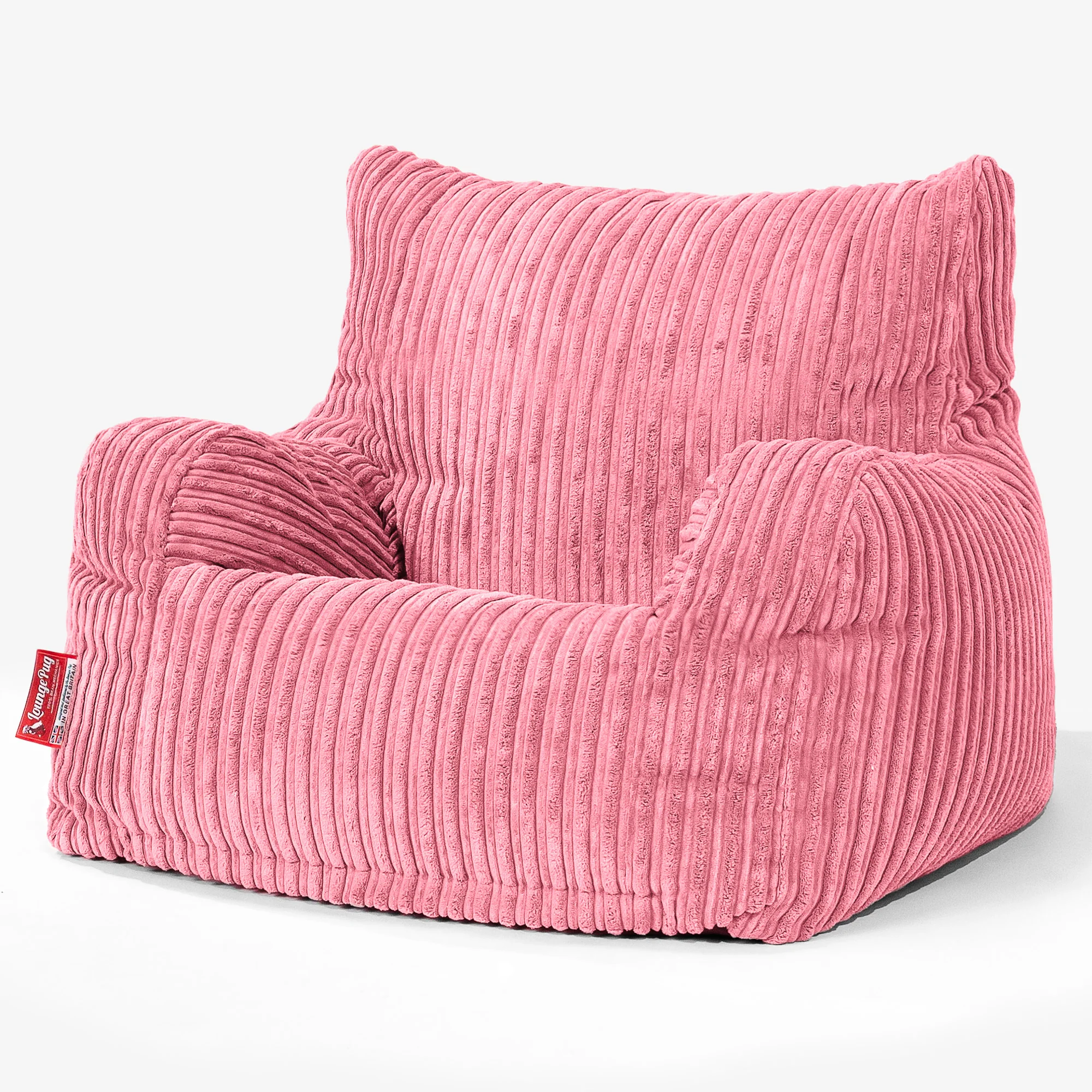 Sitzsack Sessel für Teenager 6-14 Jahre - Cord Koralle - Image 2