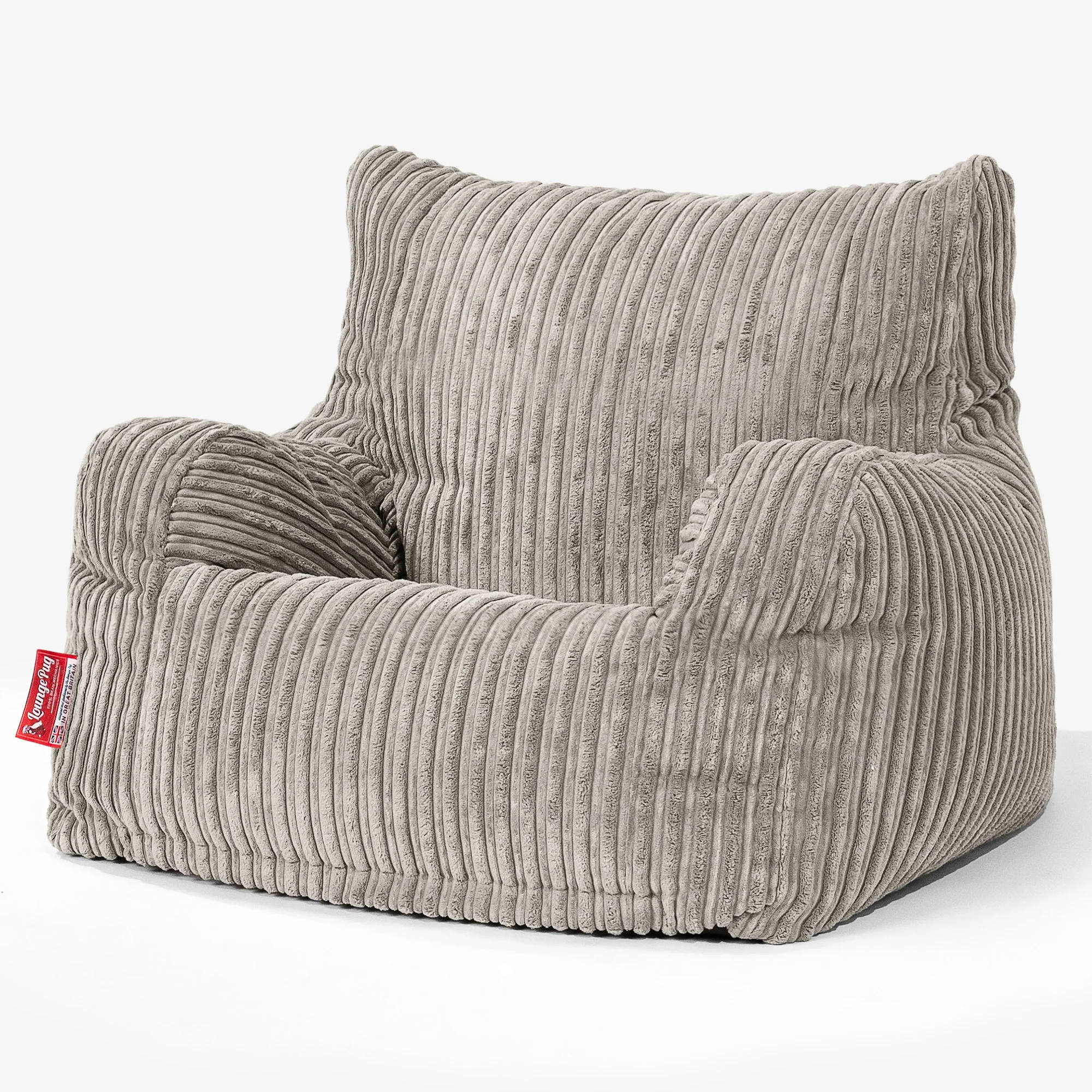 Sitzsack Sessel für Teenager 6-14 Jahre - Cord Nerzfarben - Image 2