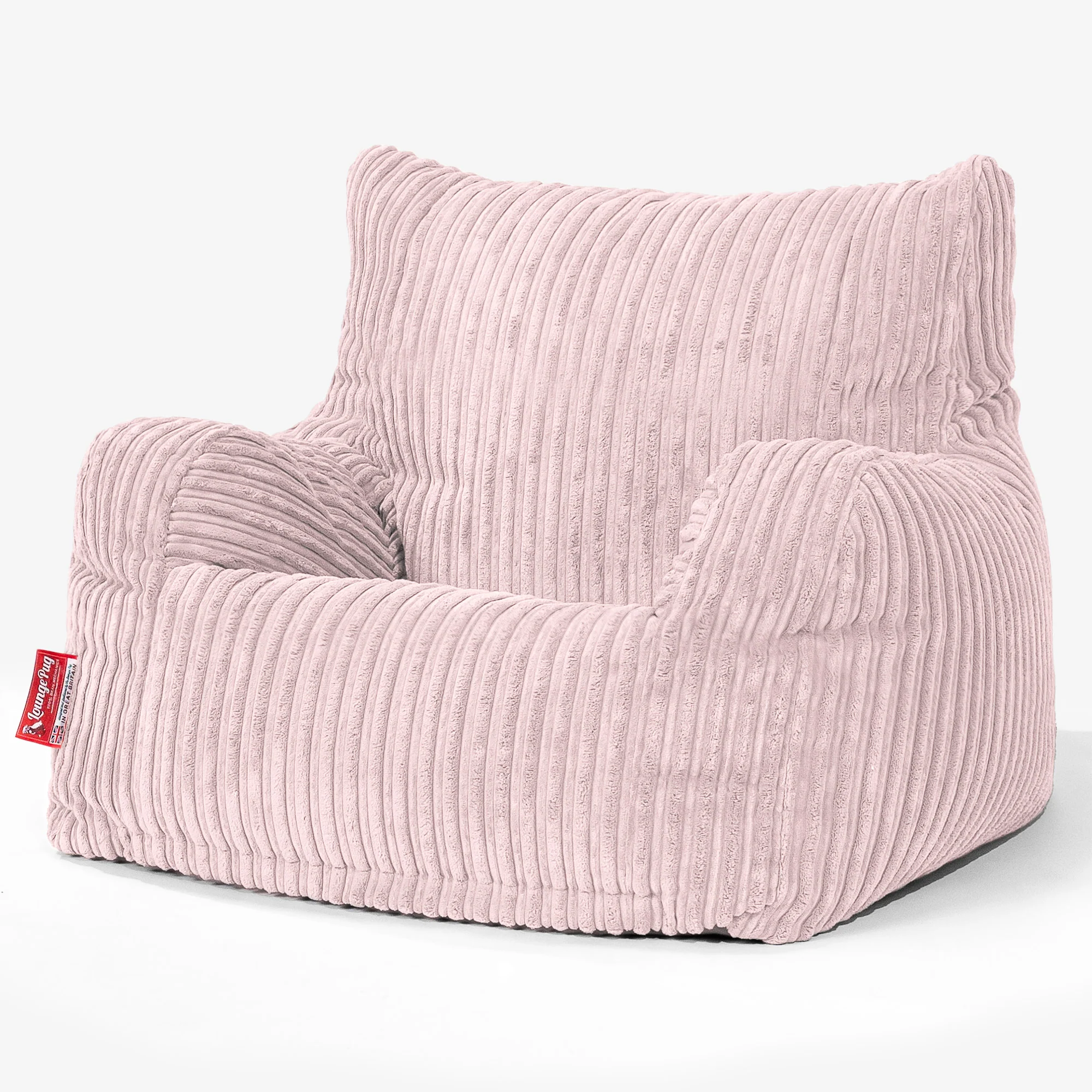 Sitzsack Sessel für Teenager 6-14 Jahre - Cord Rosa - Image 2