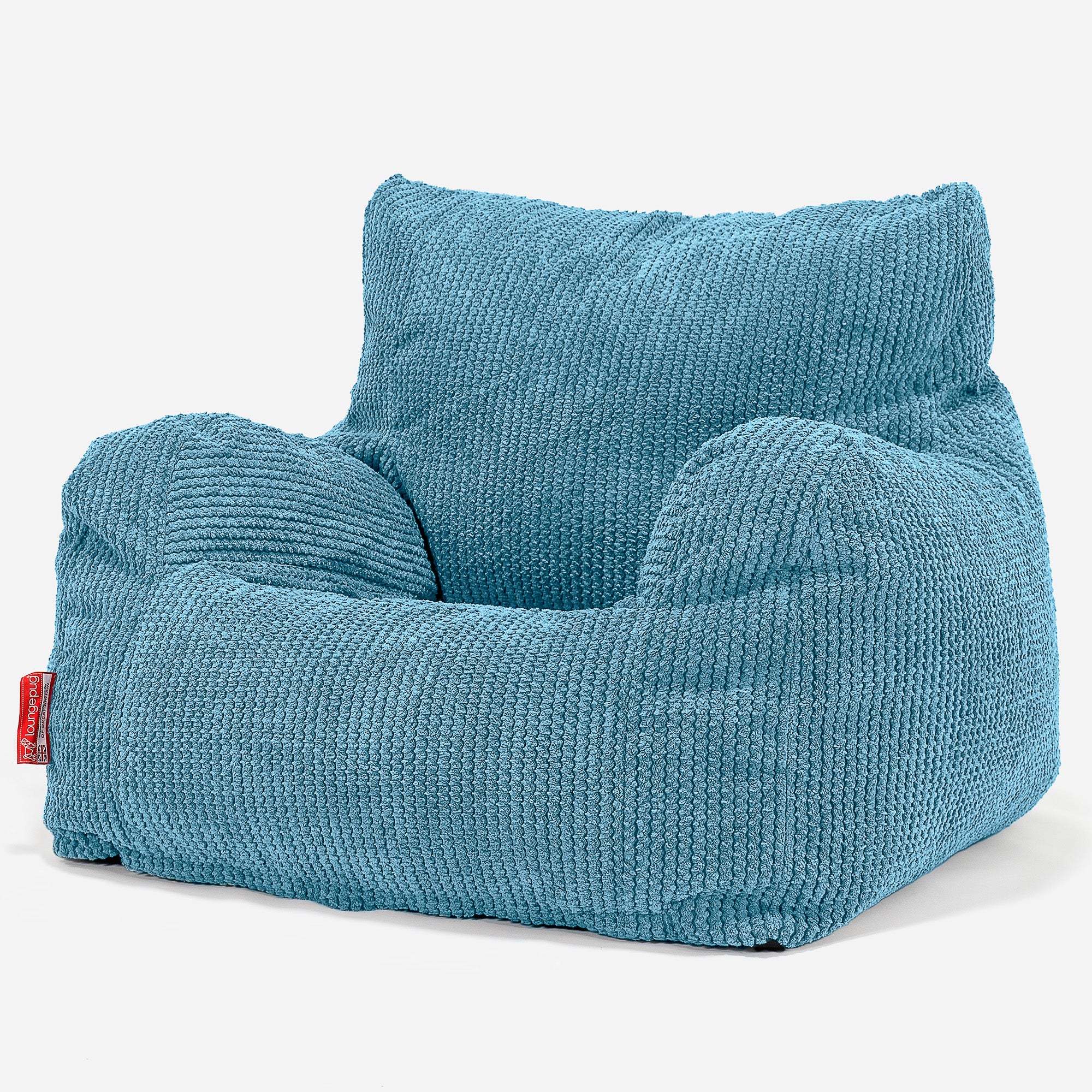 Sitzsack Sessel für Teenager 6-14 Jahre - Pom-Pom Türkis - Image 2