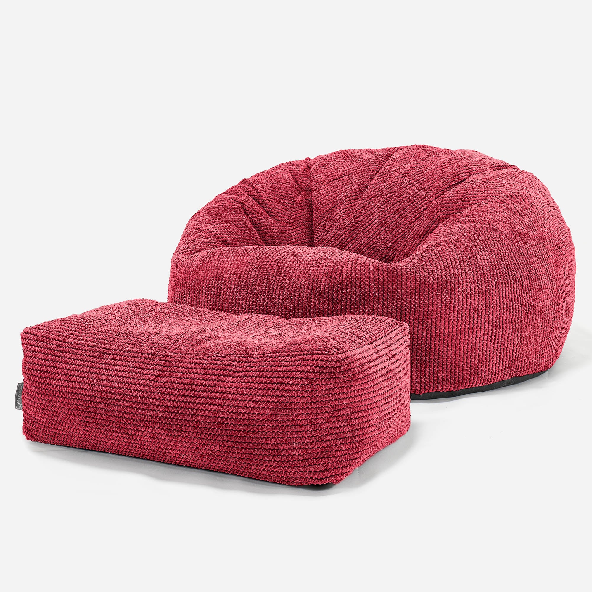 Sitzsack Sofa - Pom-Pom Pastellrot - Image 2
