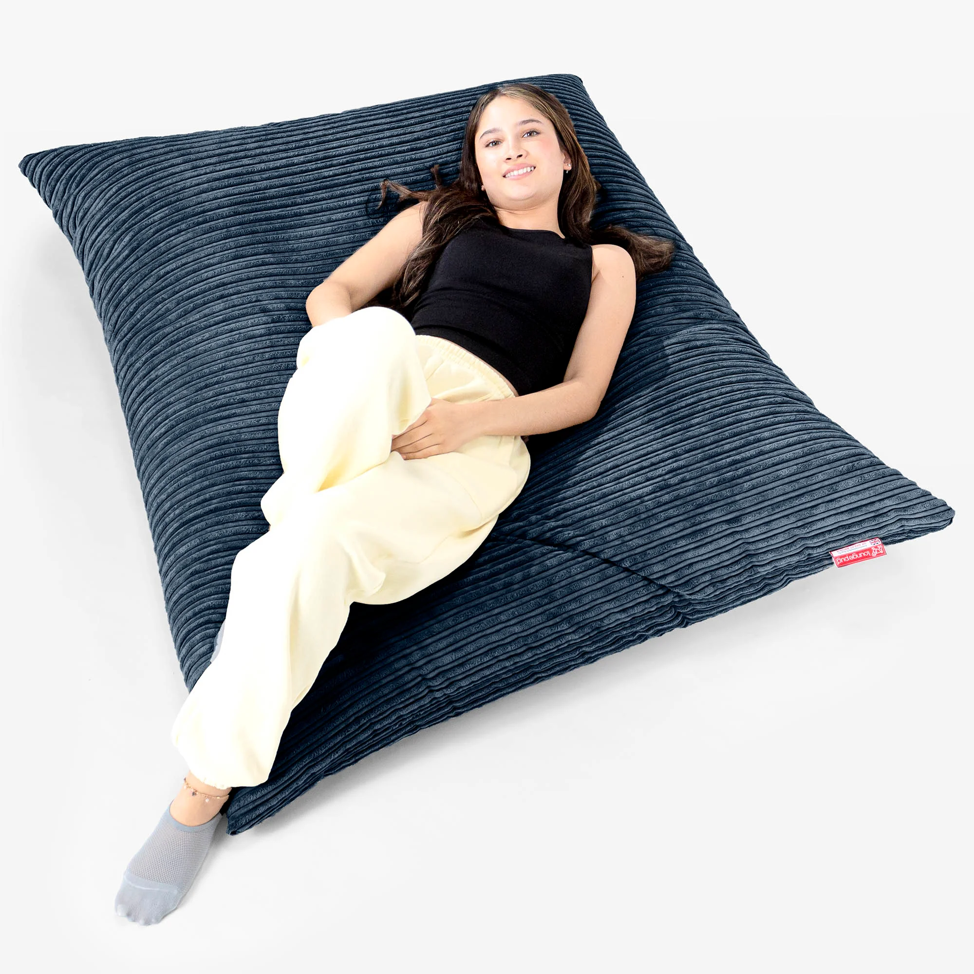 Sitzsack XXL - Cord Marineblau - Image 2