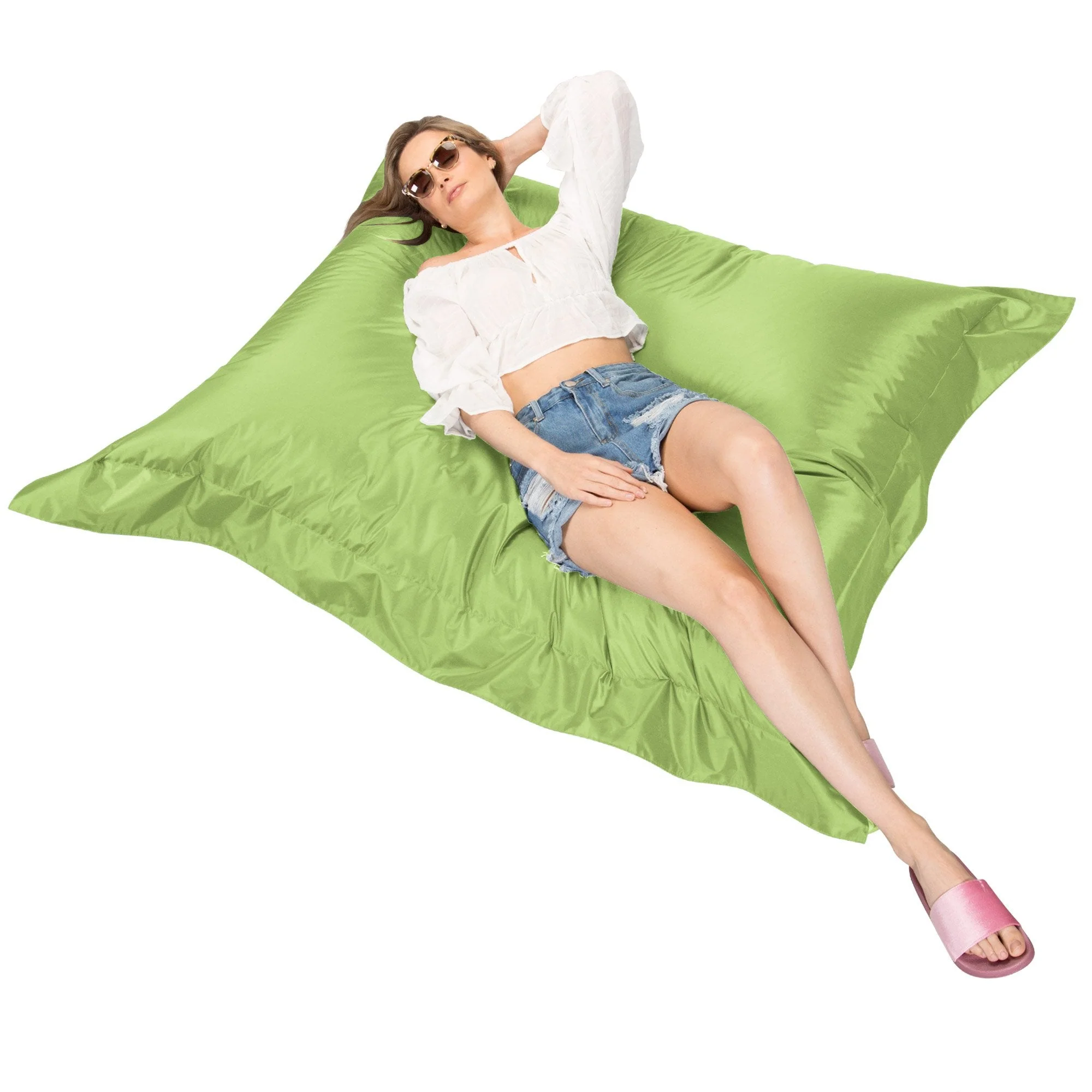 Sitzsack XXL Outdoor - SmartCanvas™ Apfelgrün - Image 4