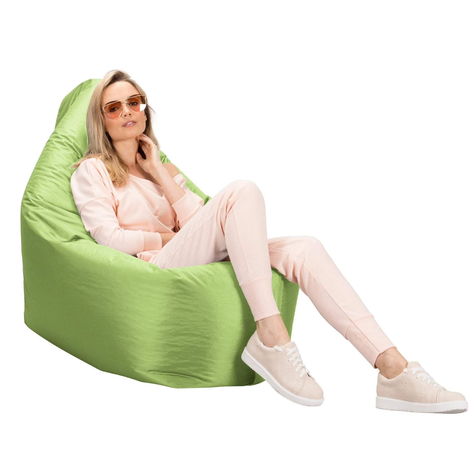 Sitzsack XXL Outdoor - SmartCanvas™ Apfelgrün - Image 5