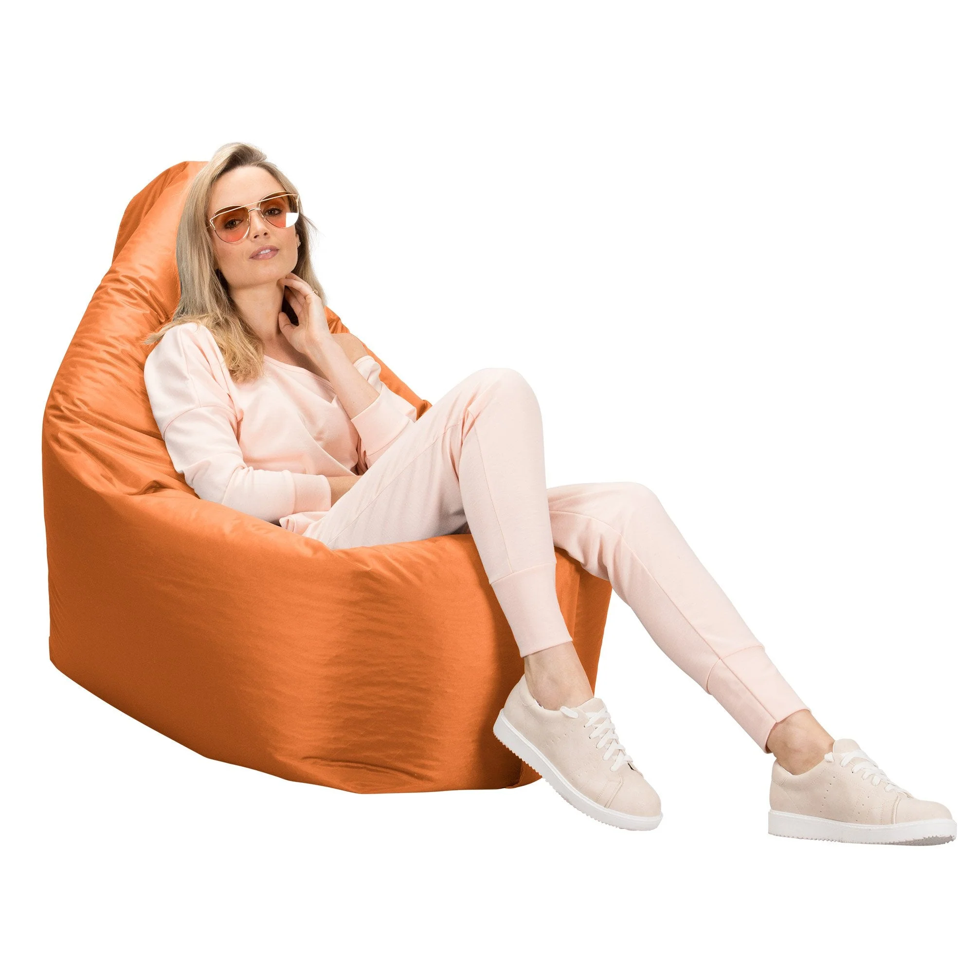 Sitzsack XXL Outdoor - SmartCanvas™ Hellorange - Image 5