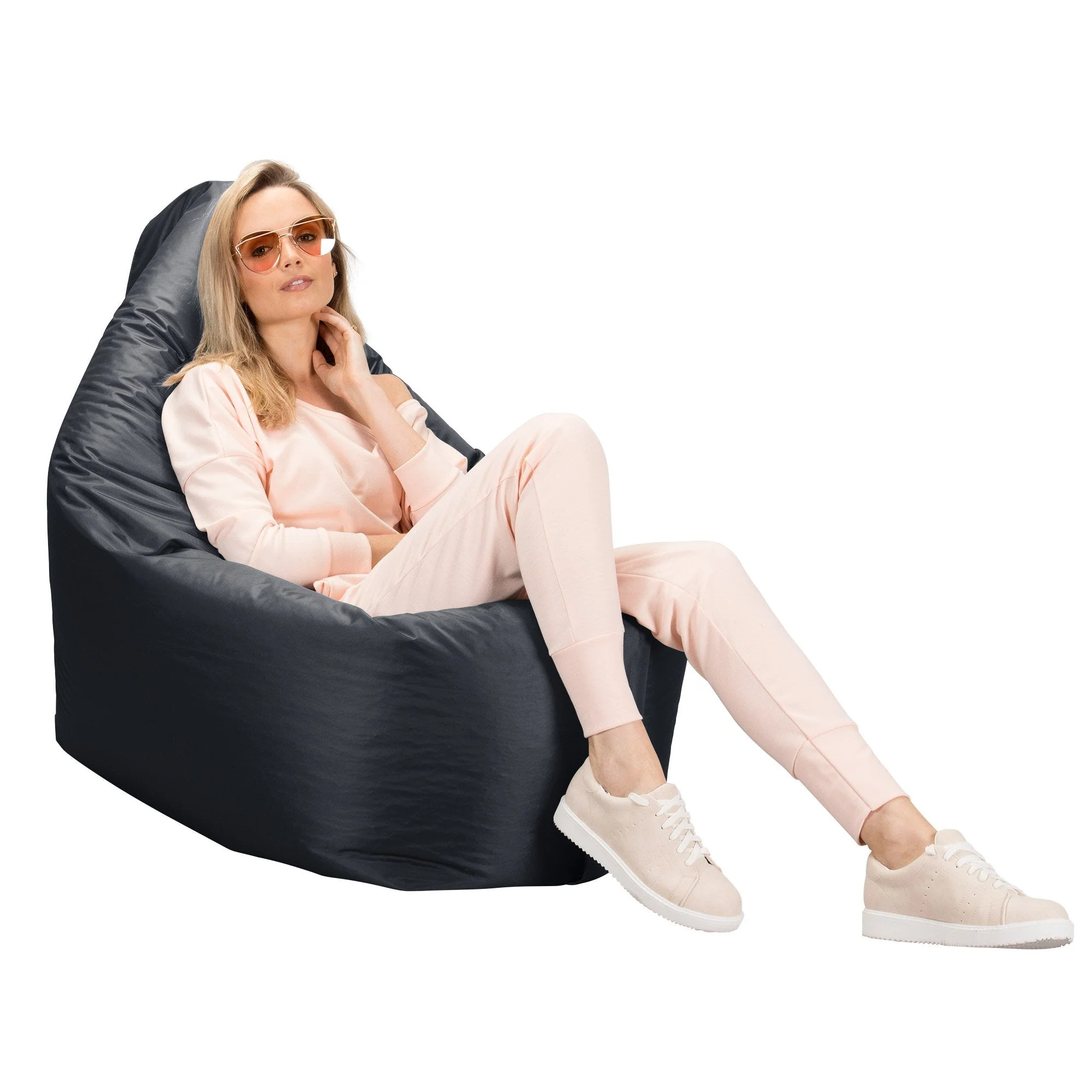 Sitzsack XXL Outdoor - SmartCanvas™ Platingrau - Image 5