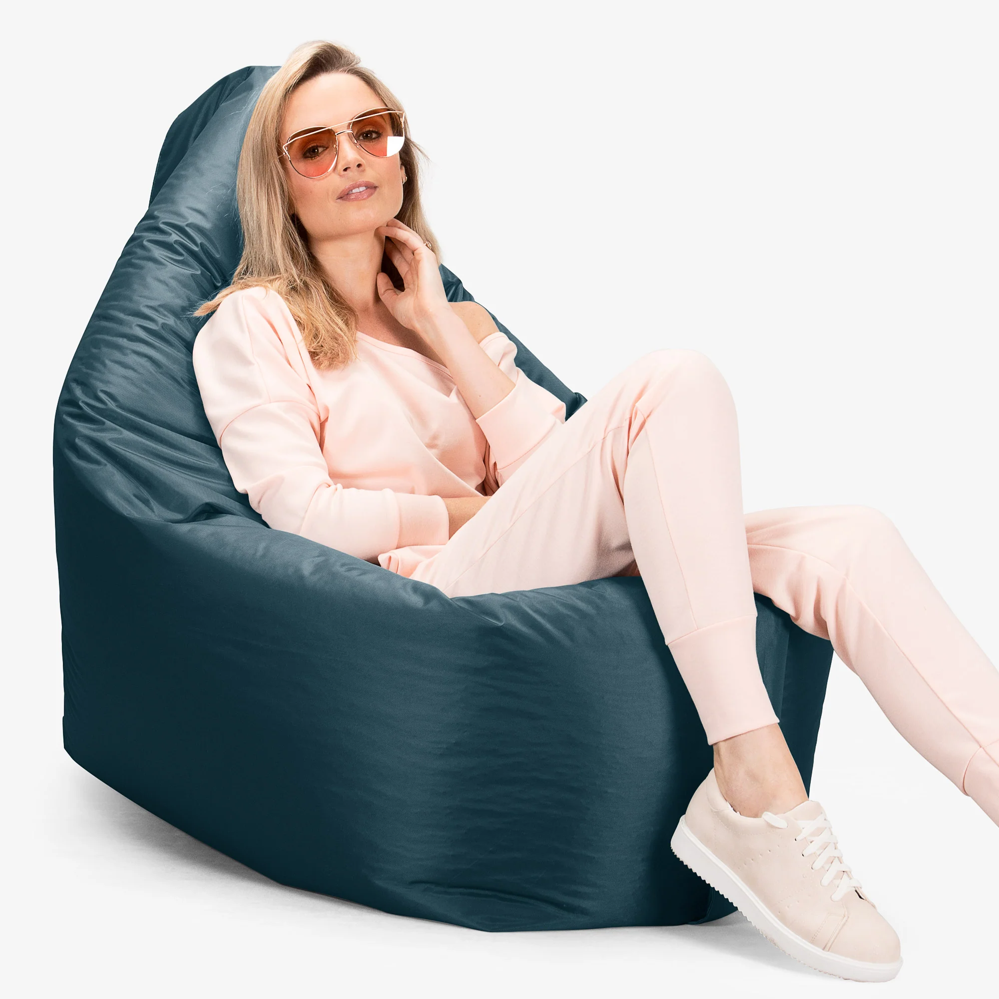 Sitzsack XXL Outdoor - SmartCanvas™ Türkis - Image 6