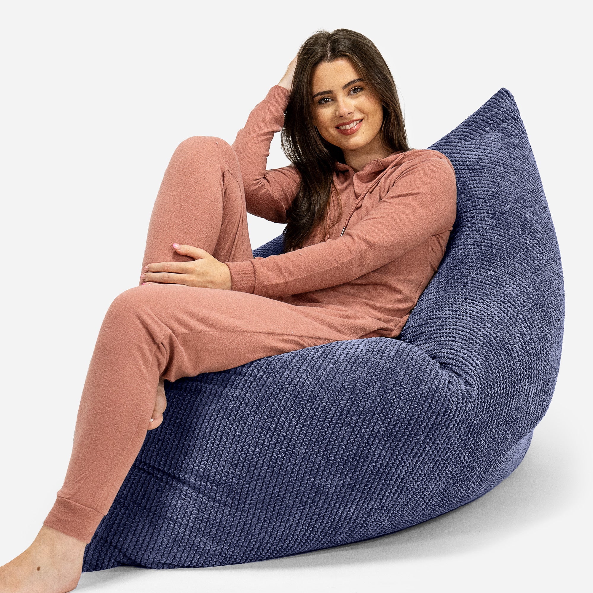 Sitzsack XXL - Pom-Pom Lila - Image 3