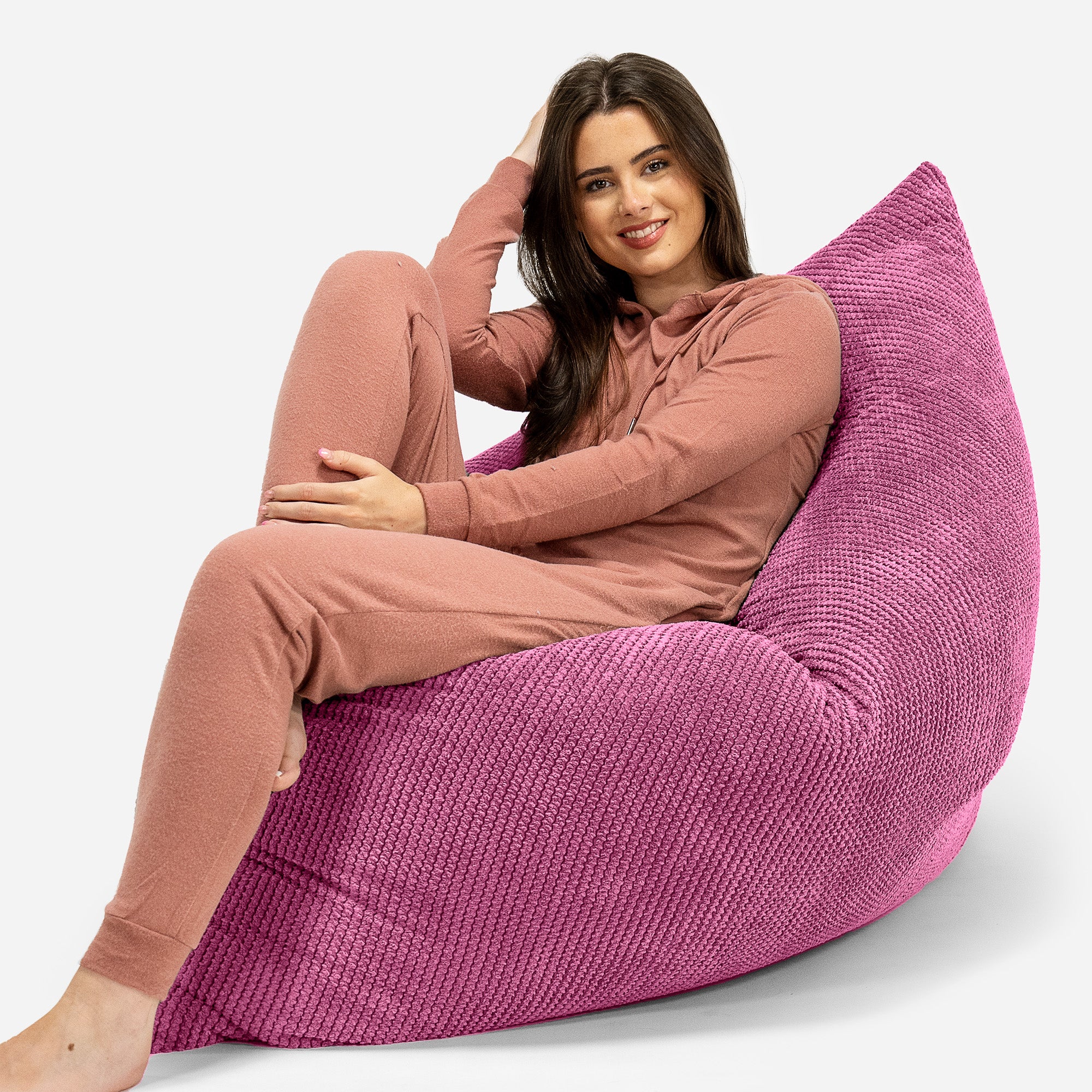 Sitzsack XXL - Pom-Pom Pink - Image 4