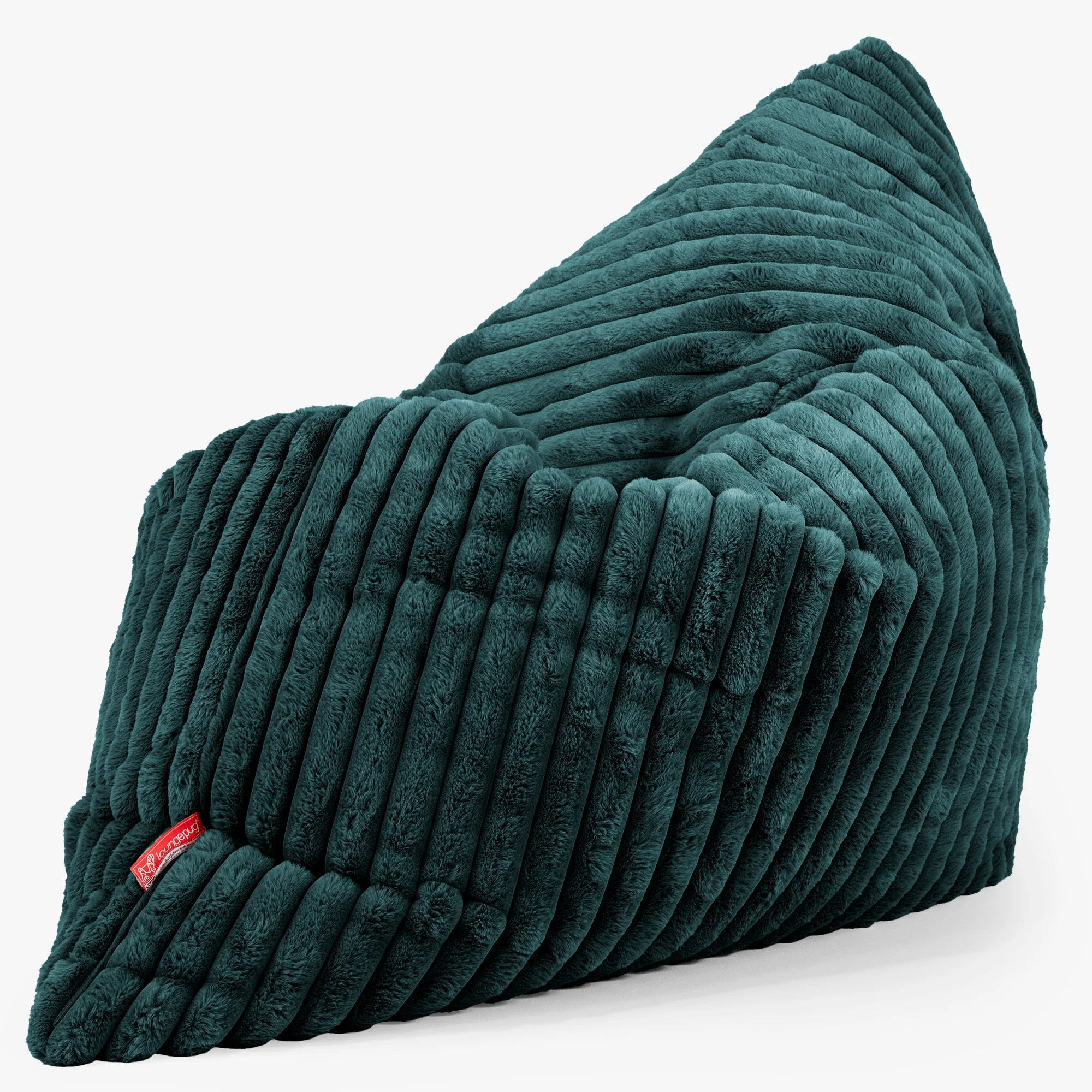 Sitzsack XXL - Ultra Plüsch Cord Blaugrün - Image 2