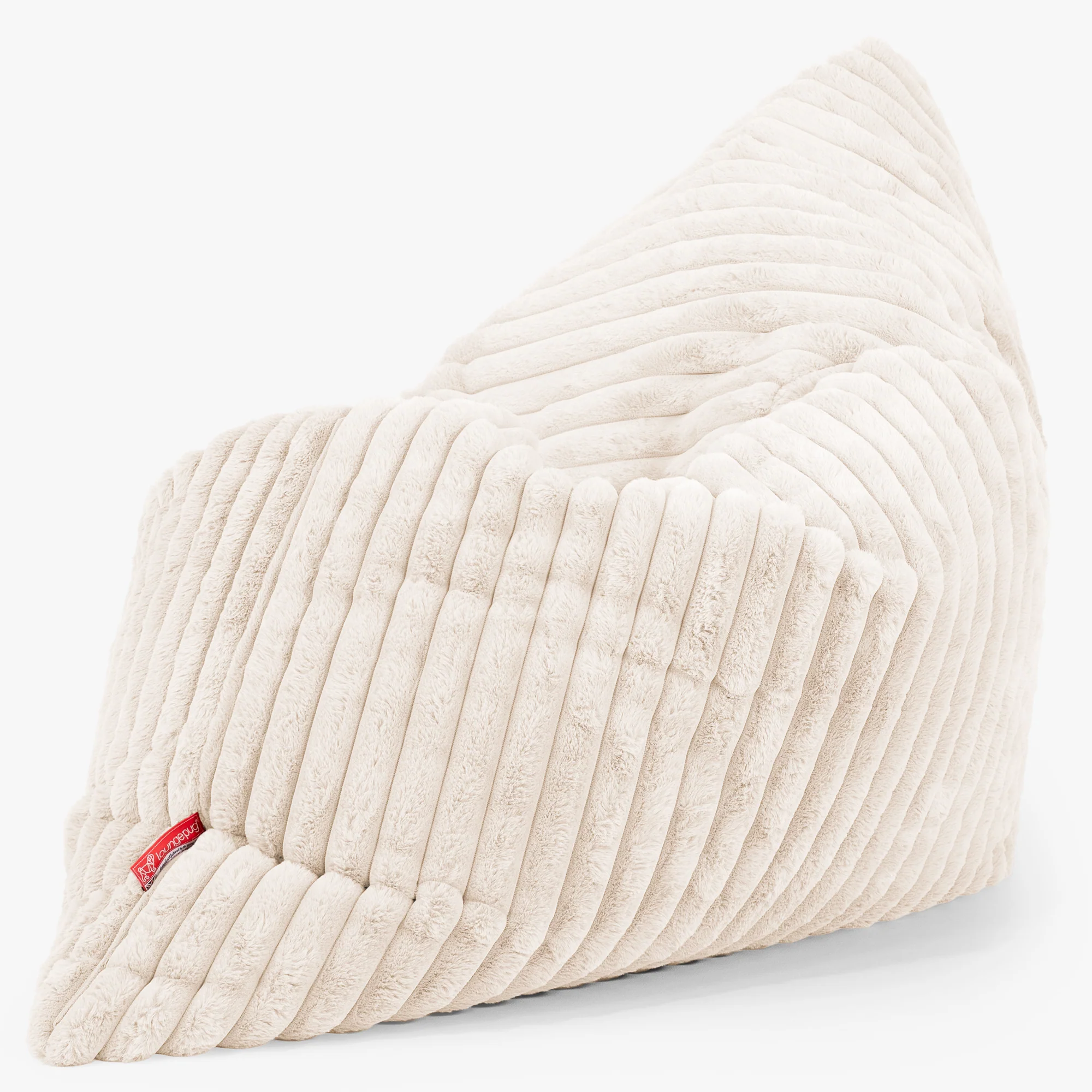 Sitzsack XXL - Ultra Plüsch Cord Creme - Image 2