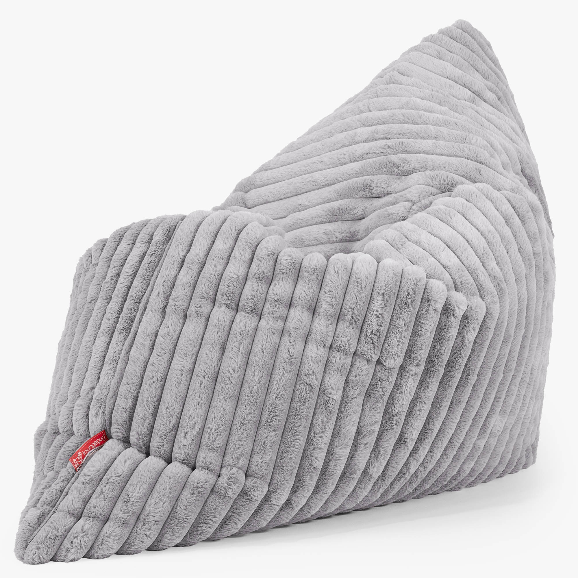 Sitzsack XXL - Ultra Plüsch Cord Grau - Image 2