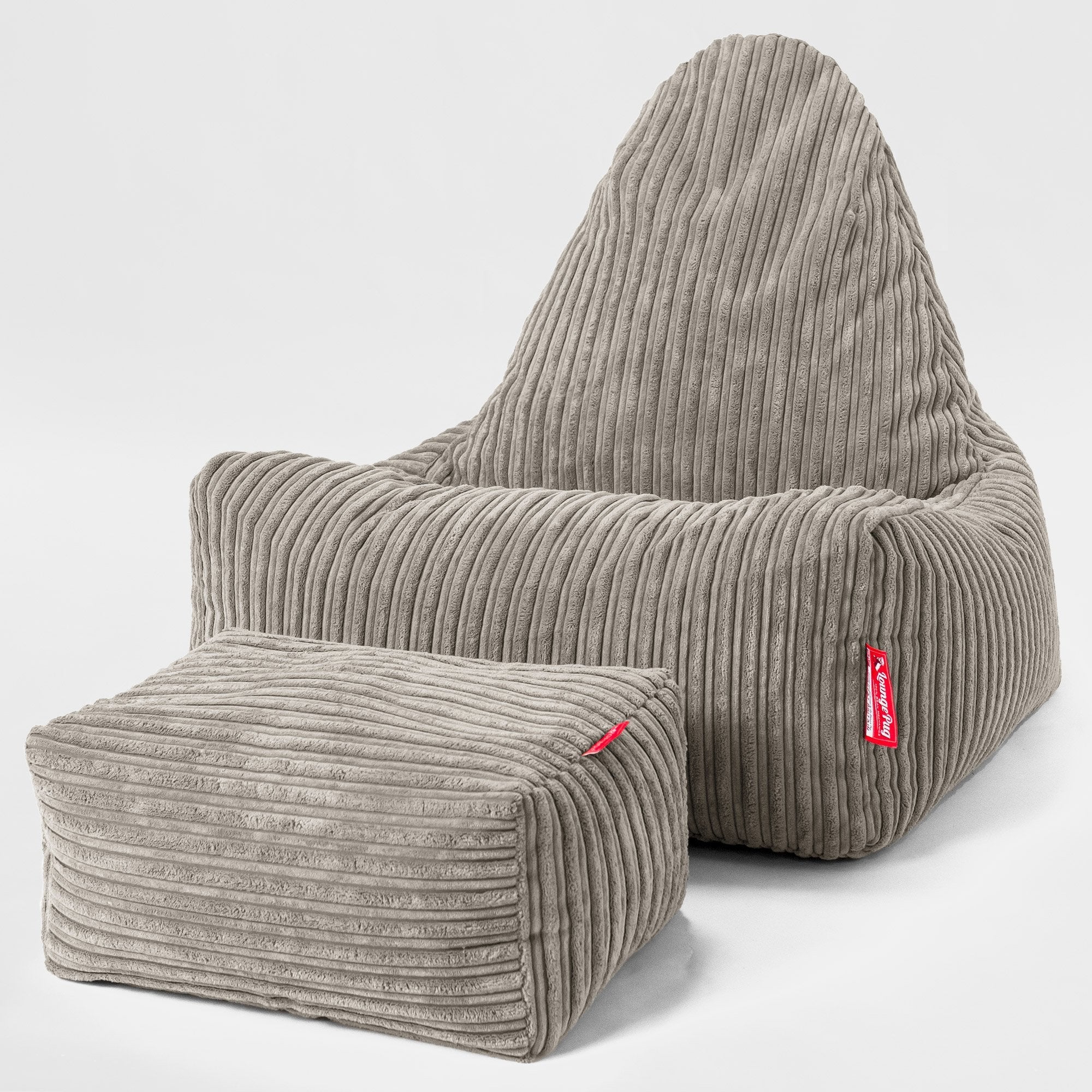 Skandi-Lounge Sitzsack - Cord Nerzfarben - Image 2