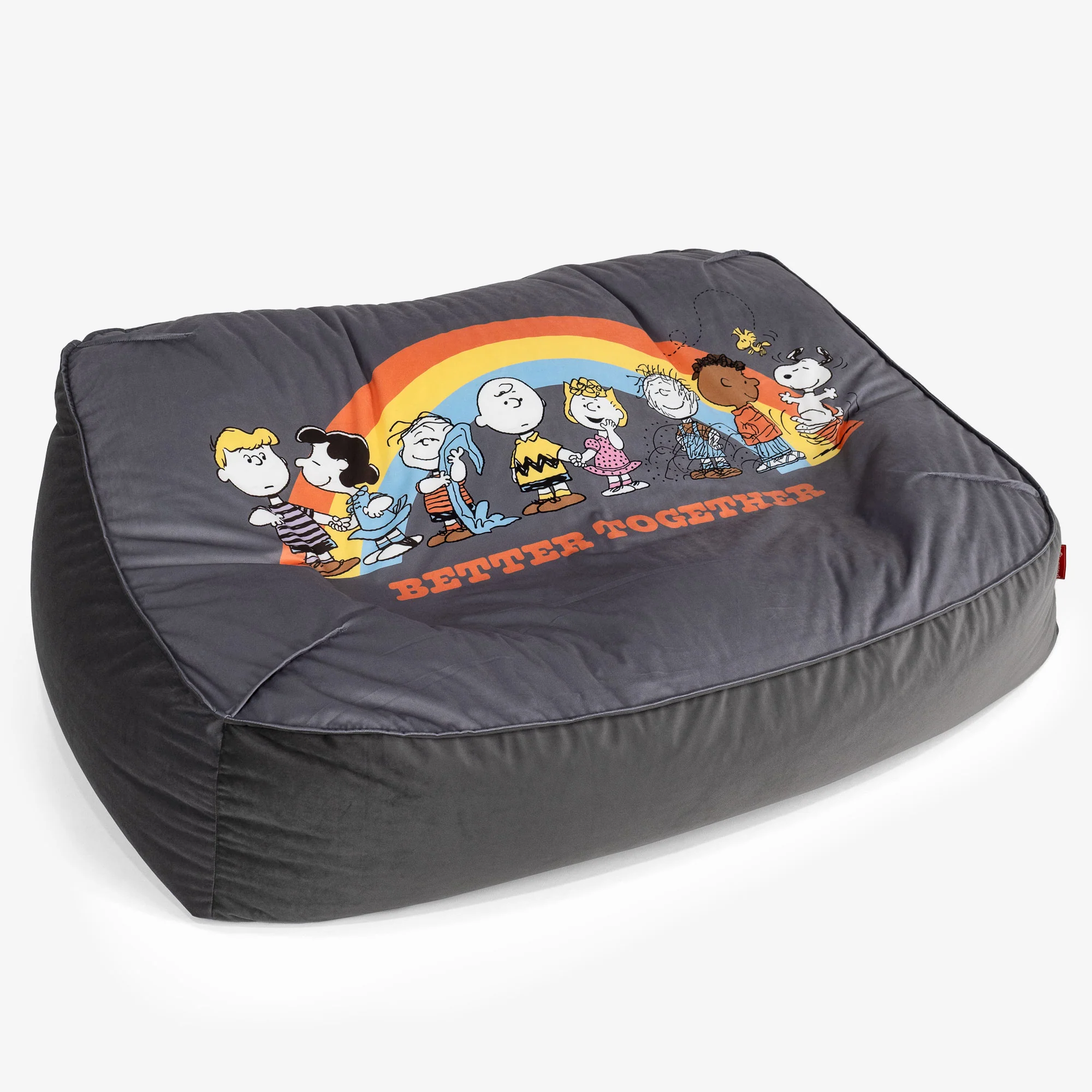Snoopy Das Slouchy Sitzsack Sofa - Regenbogen - Image 2