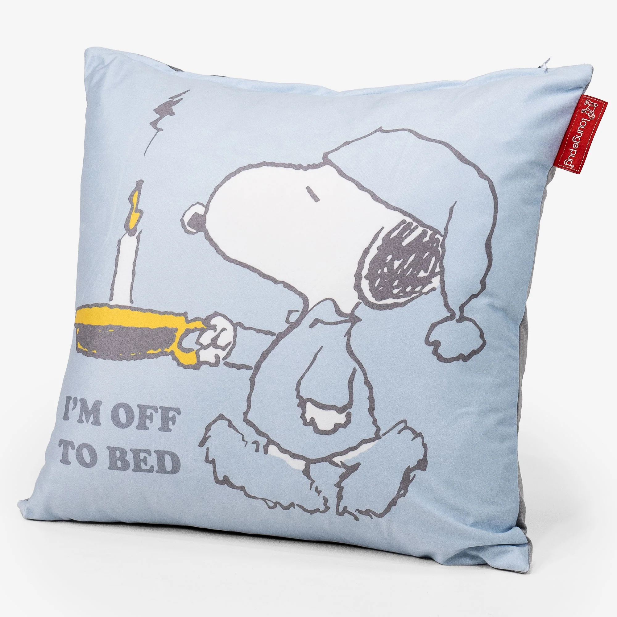 Snoopy Dekokissen / Sofa Kissenbezug 47 x 47cm - Schlafenszeit - Image 3