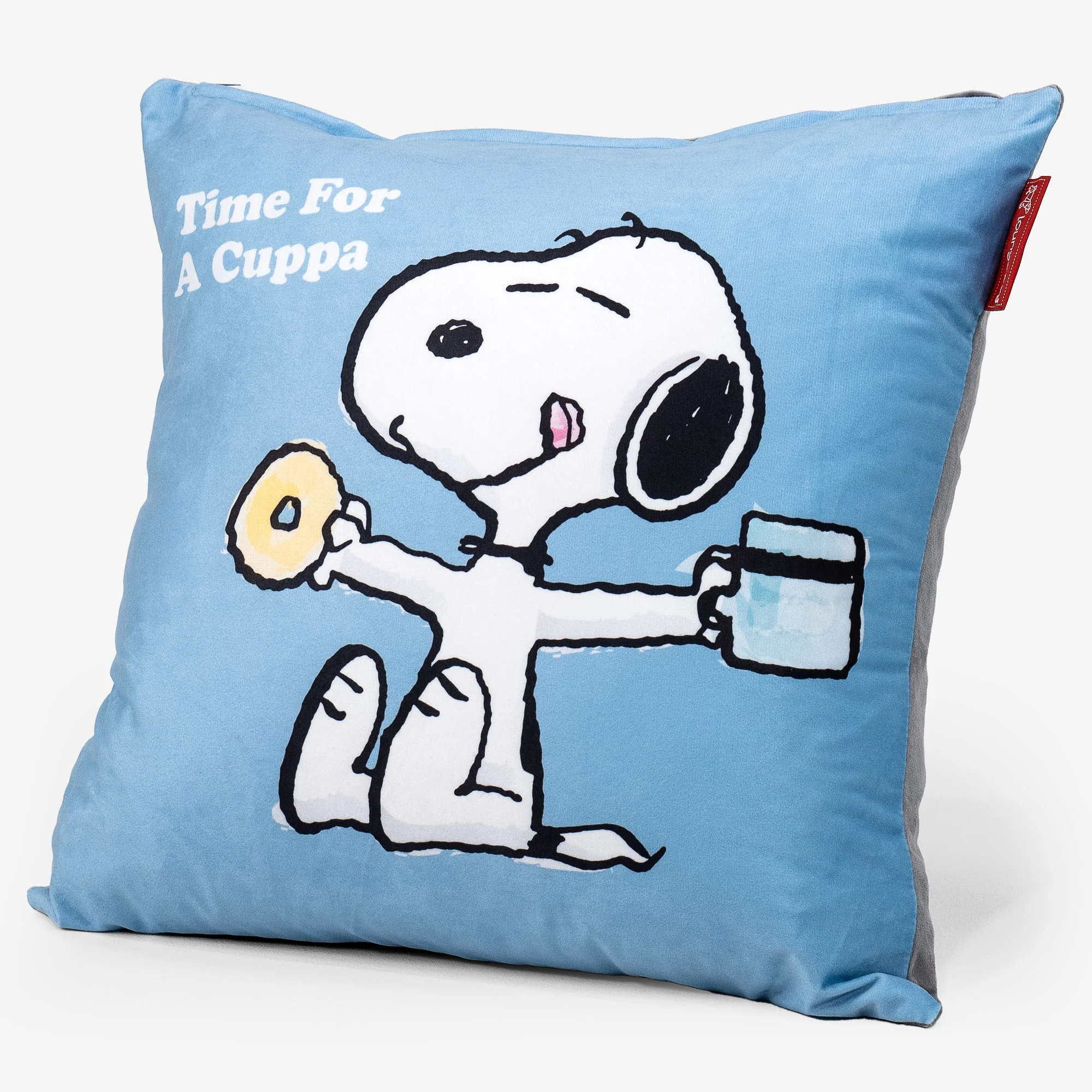 Snoopy Dekokissen / Sofa Kissenbezug 47 x 47cm - Tasse Tee - Image 3