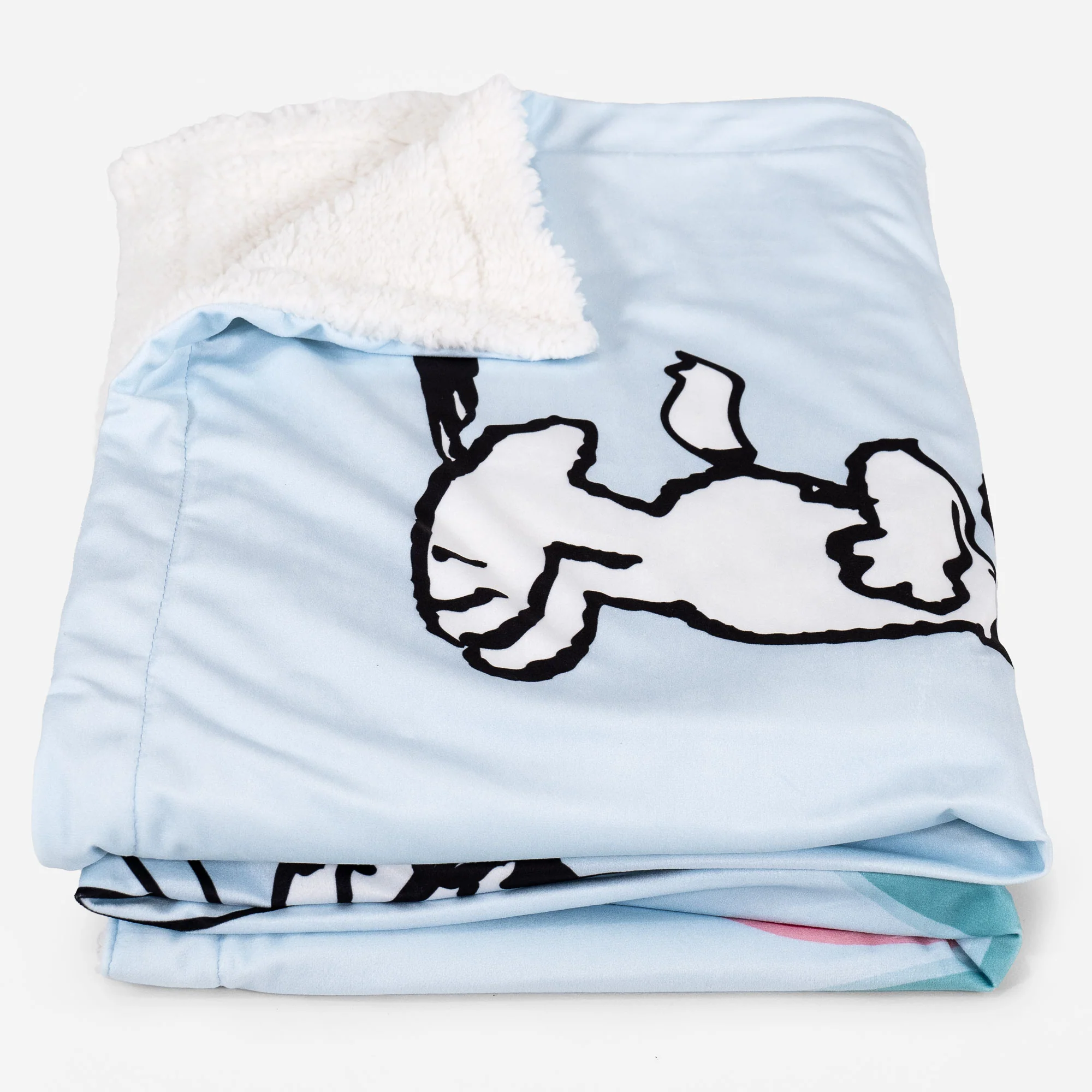 Snoopy Kuscheldecke / Tagesdecke - Liebe Slogan - Image 3
