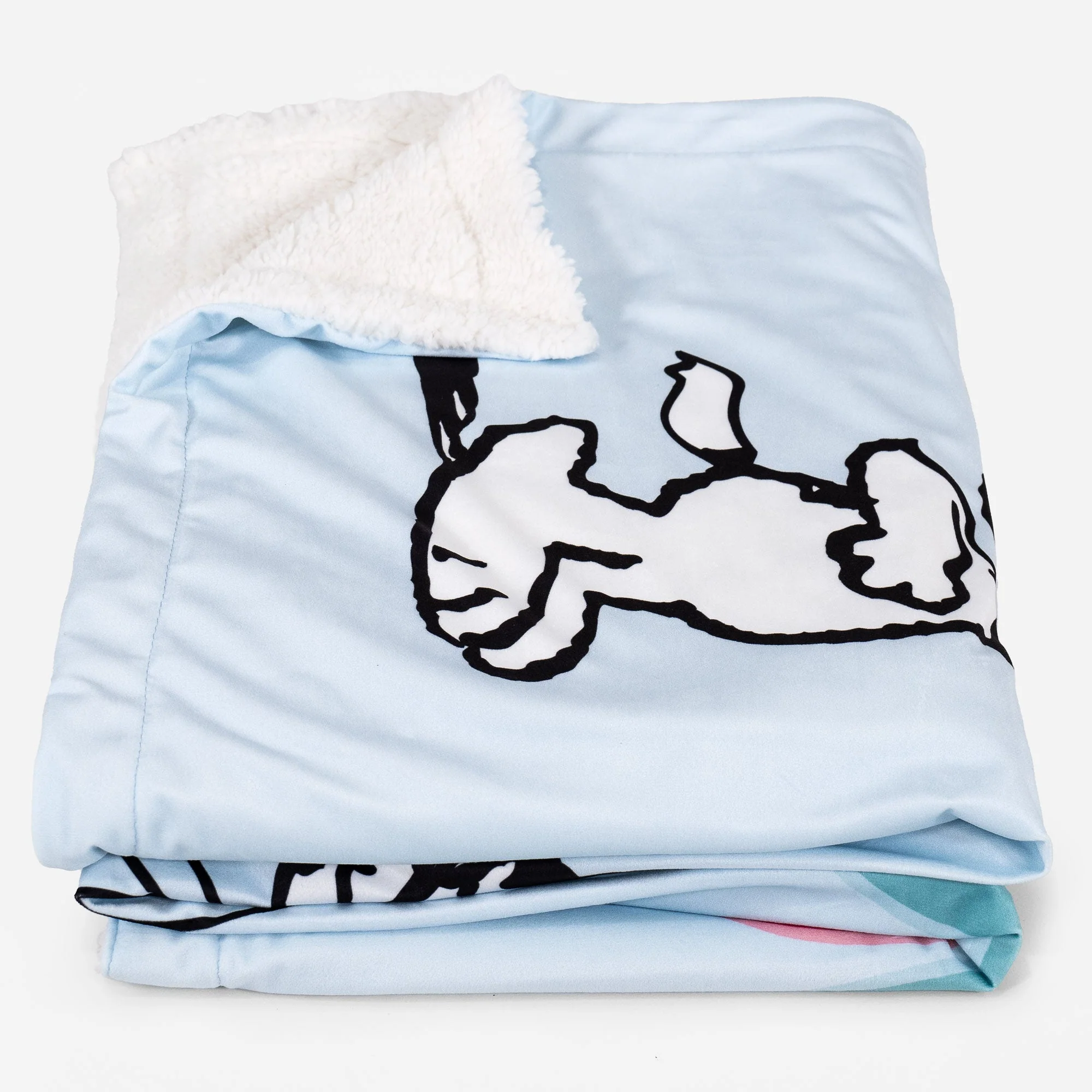 Snoopy Kuscheldecke / Tagesdecke - Liebe Slogan - Image 4